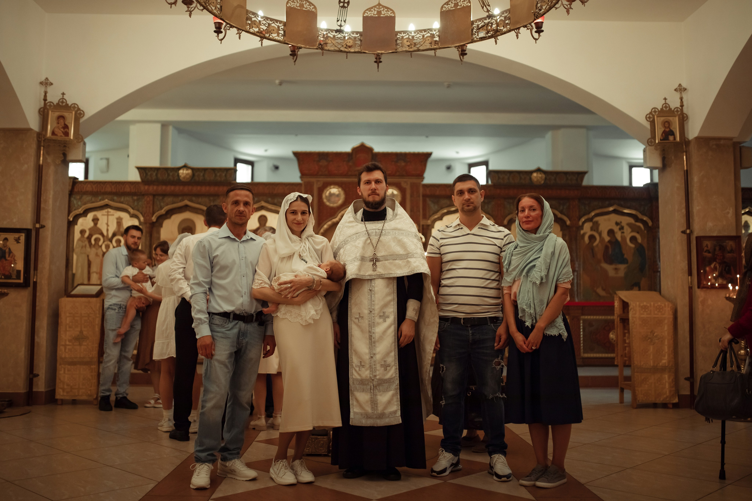 Крещение Анастасии. Семейный и детский фотограф в Москве Дорогова Екатерина