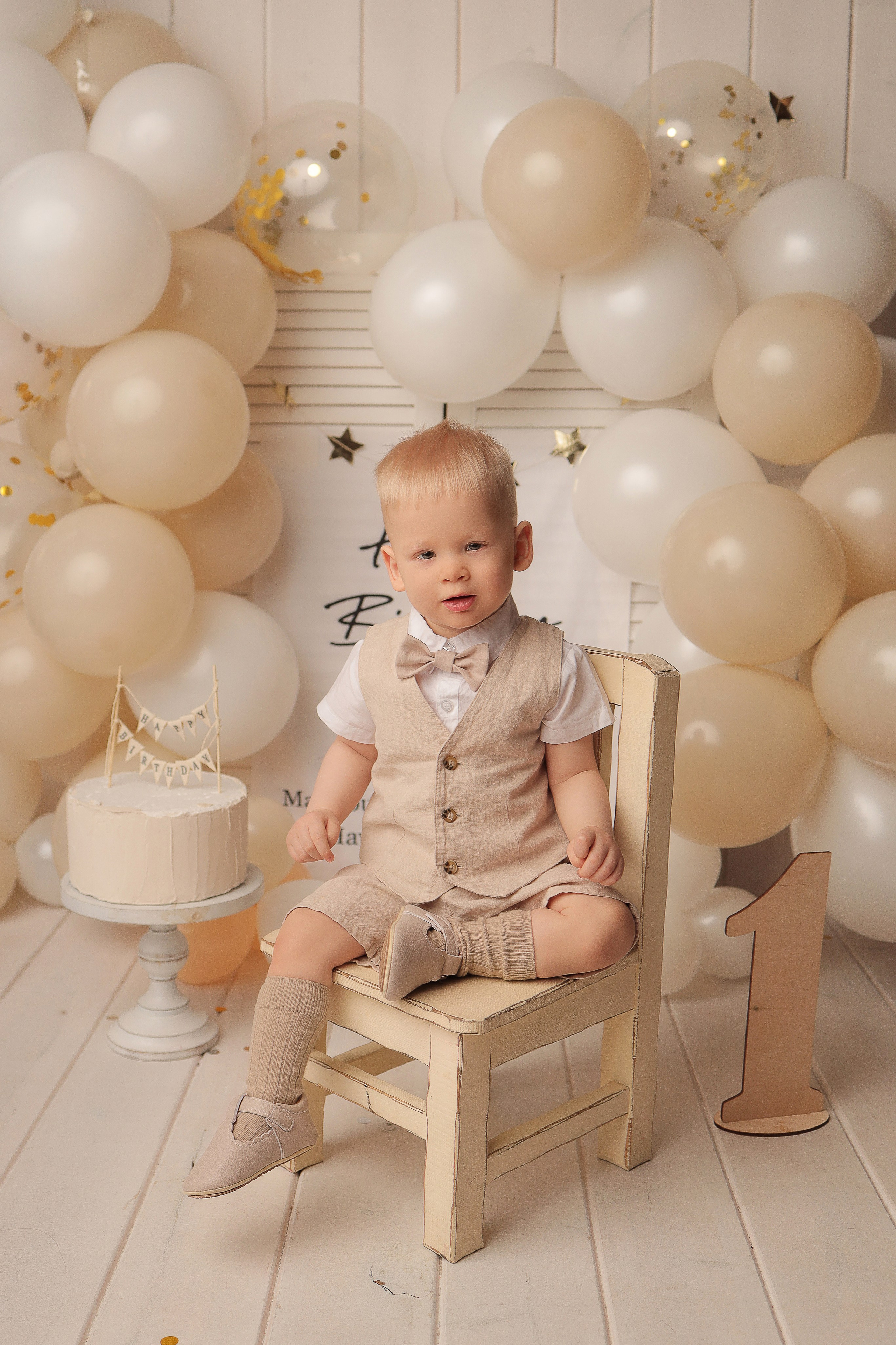 Владимир, 1 годик. Фотограф новорожденных в Новокузнецке Анна Горошникова