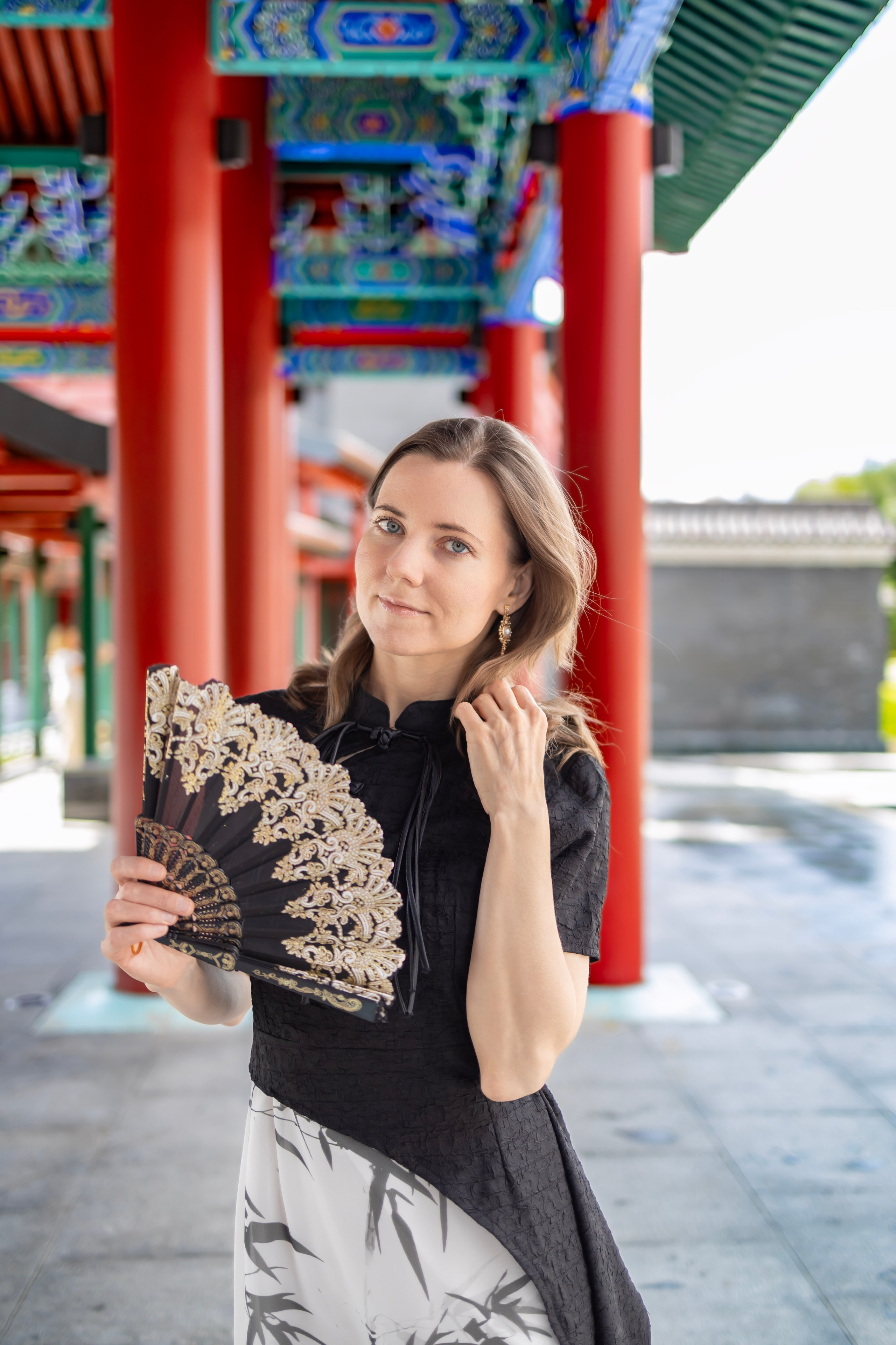 Фотосессия в парке Хуамин: восточная сказка в центре Москвы. Репортажный, семейный и студийный фотограф в Москве Демин Алексей