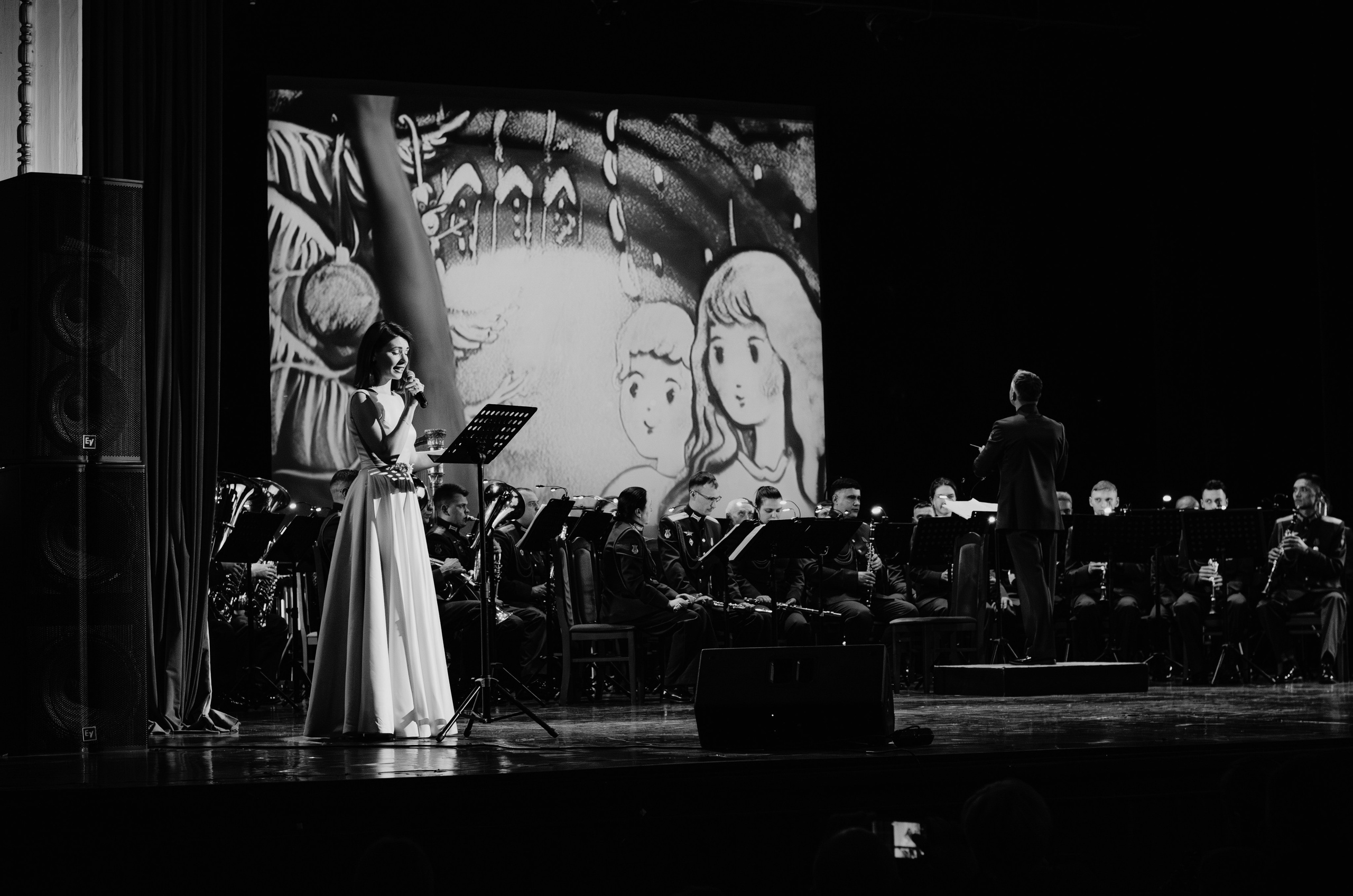 Новогодняя программа «Щелкунчик» на сцене Дома Офицеров. Портретный и репортажный фотограф в Санкт-Петербурге Варвара Жукова