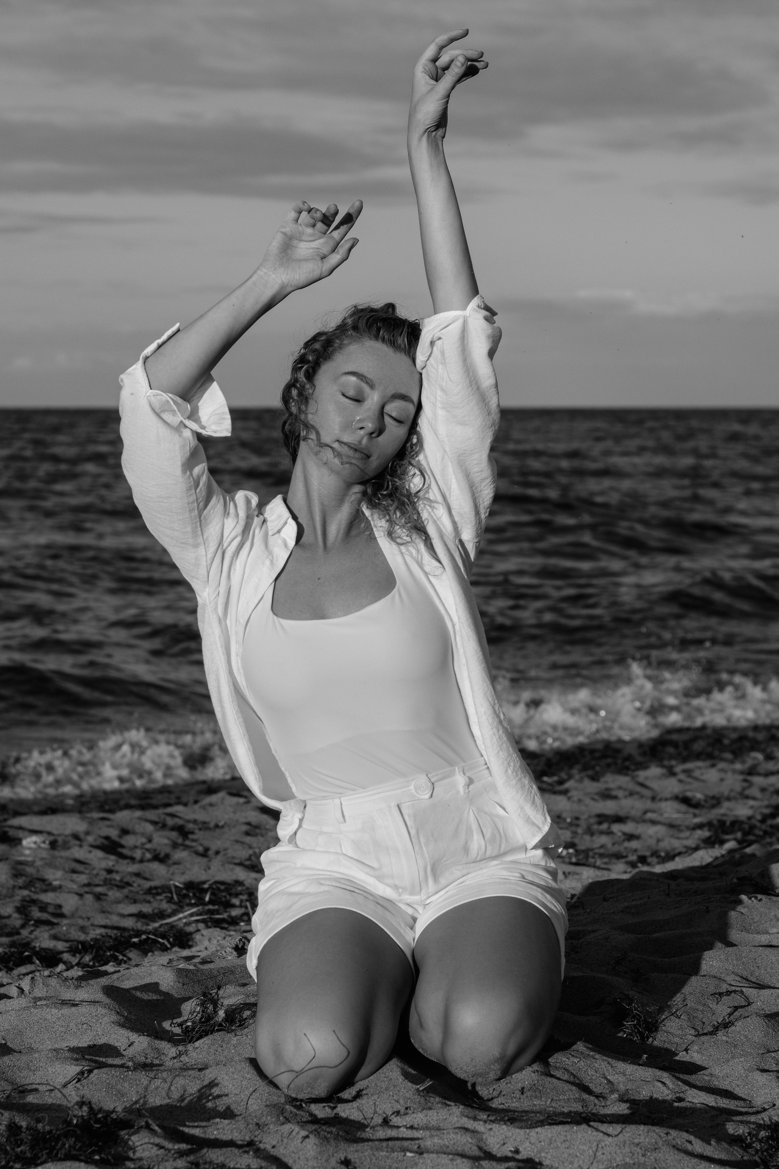 Пляжная фотосъемка для С. Портретный и репортажный фотограф в Санкт-Петербурге Варвара Жукова