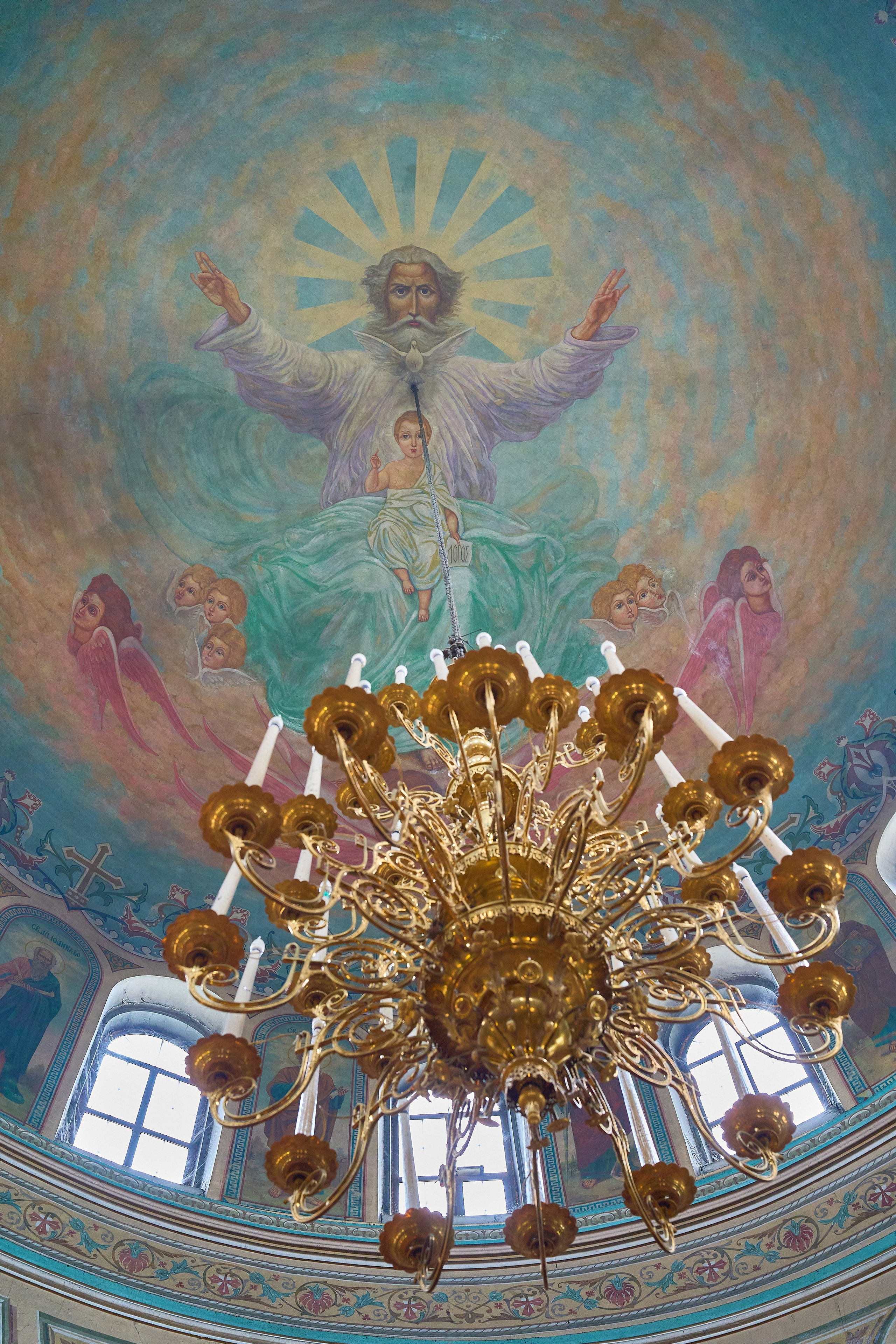 Крещение в церкви Преображения Господня