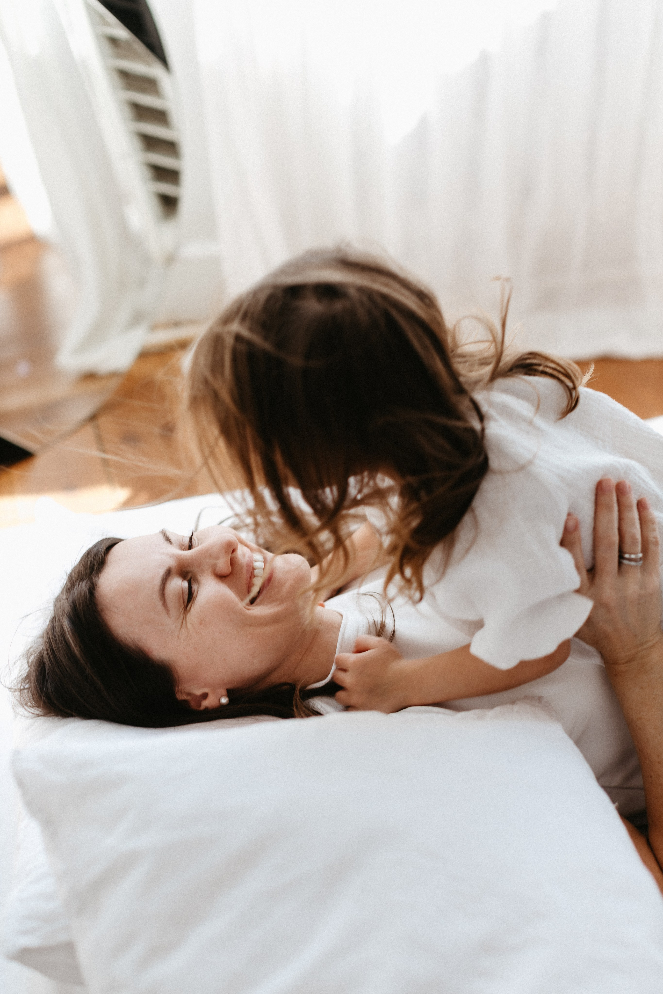 Мама и девочки. Евгения Пелипас