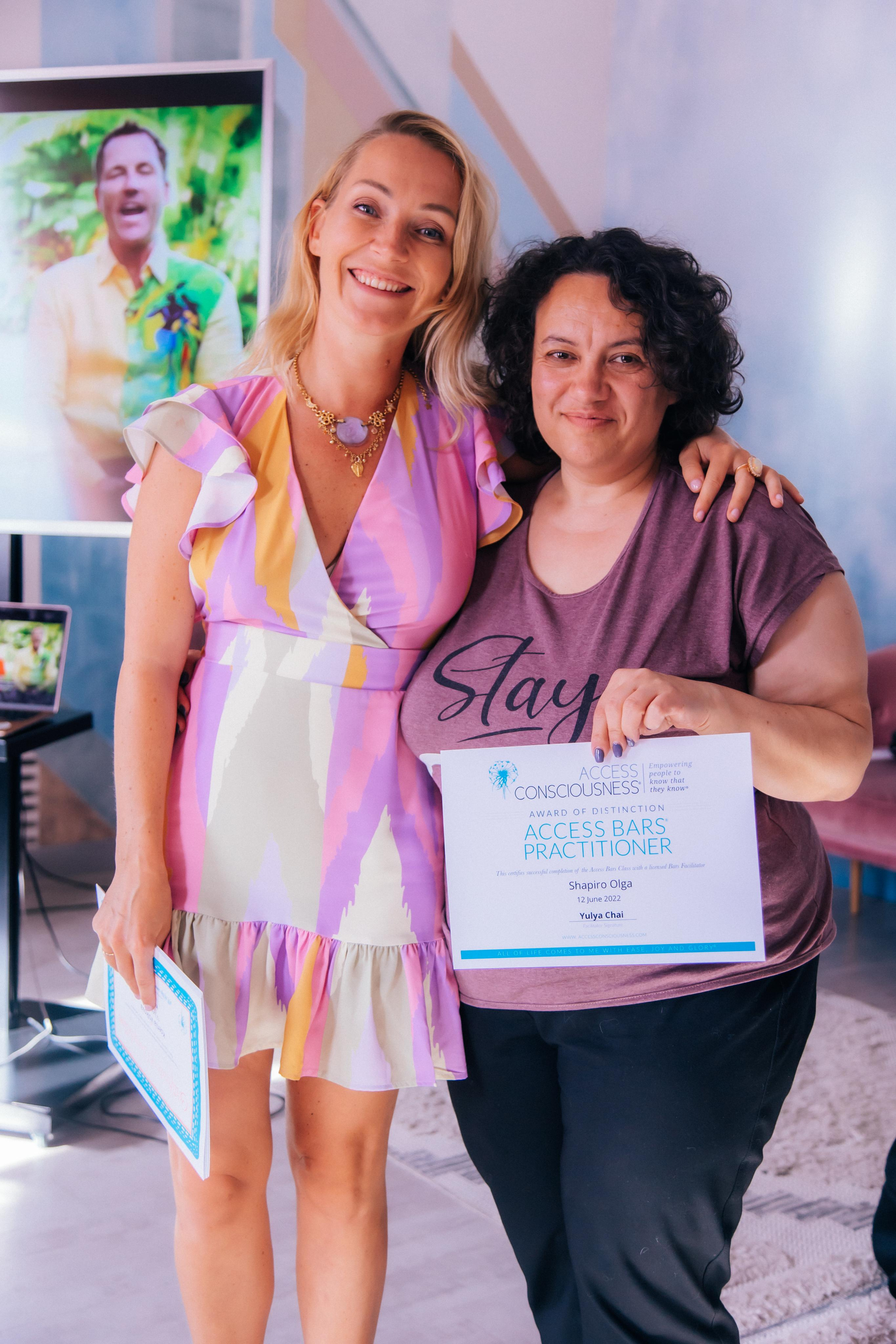 Access Bars Юлия Чай. Креатор Ольга Яш