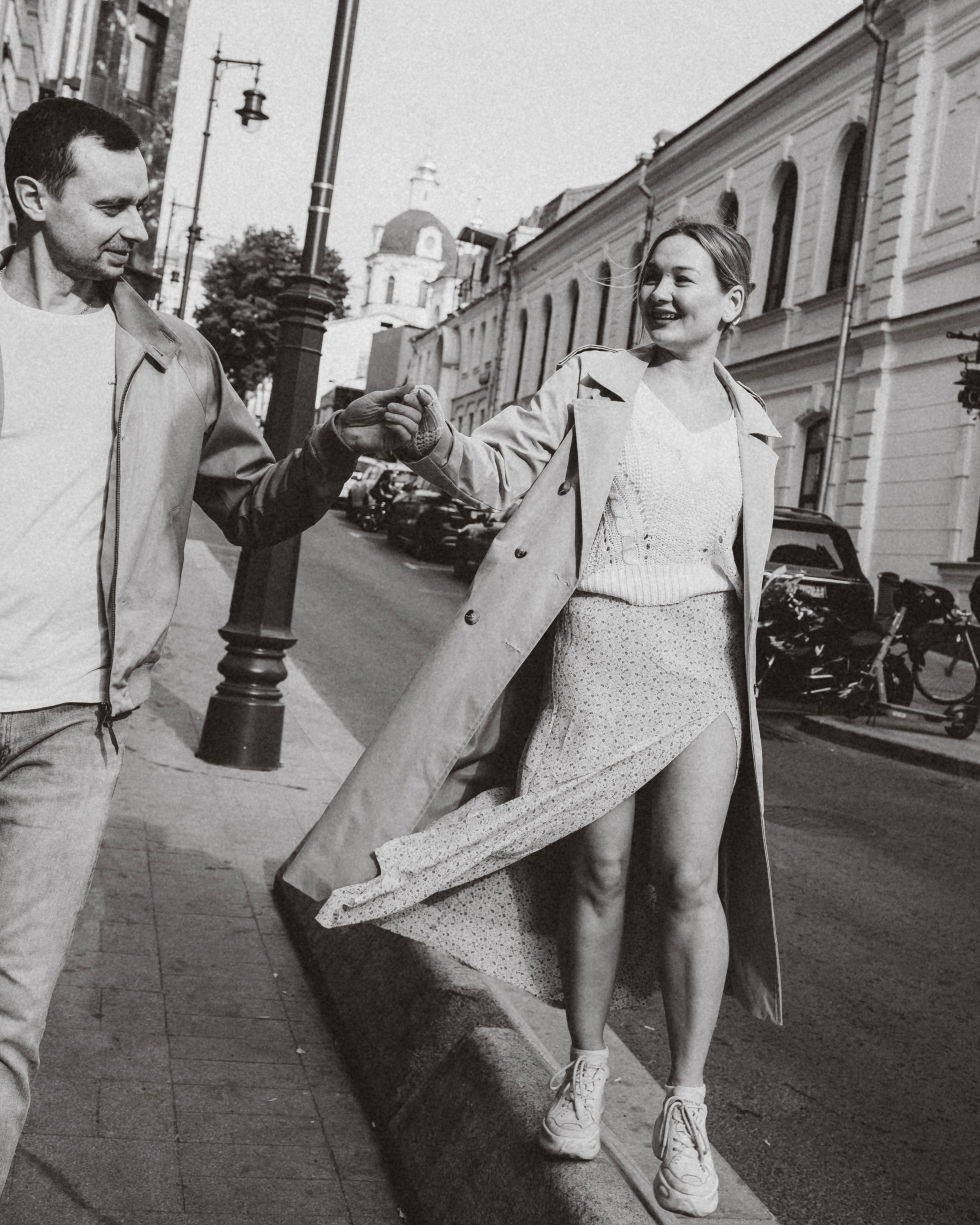 Лавстори прогулка. Женский и лавстори фотограф в Москве Елена Аксютко