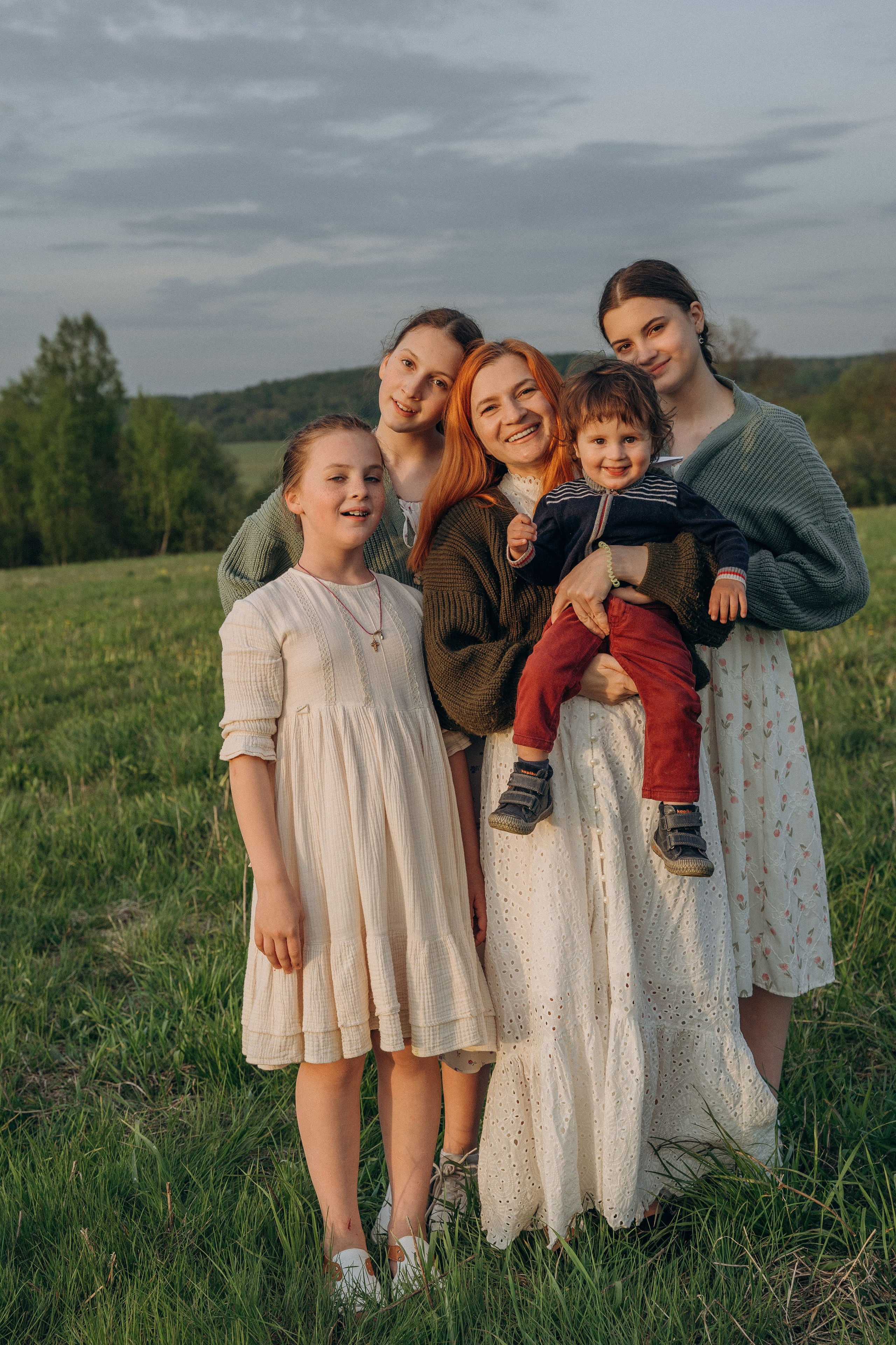Семья Коломиных. Семейный фотограф в Клину и Москве Елена Храпунова