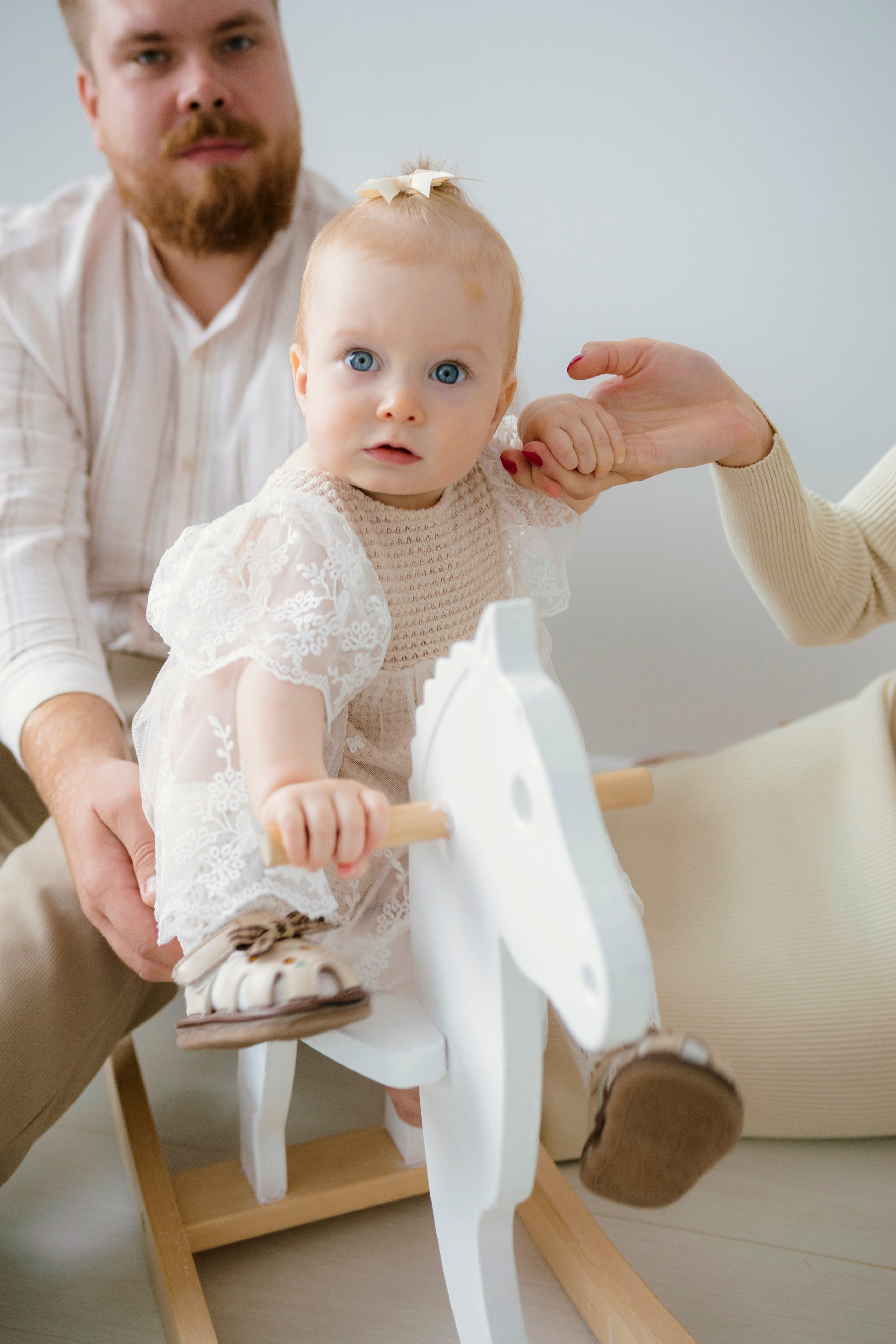 Vasilisa is 1 year old. Портретный фотограф Москва Белогорцев Сергей