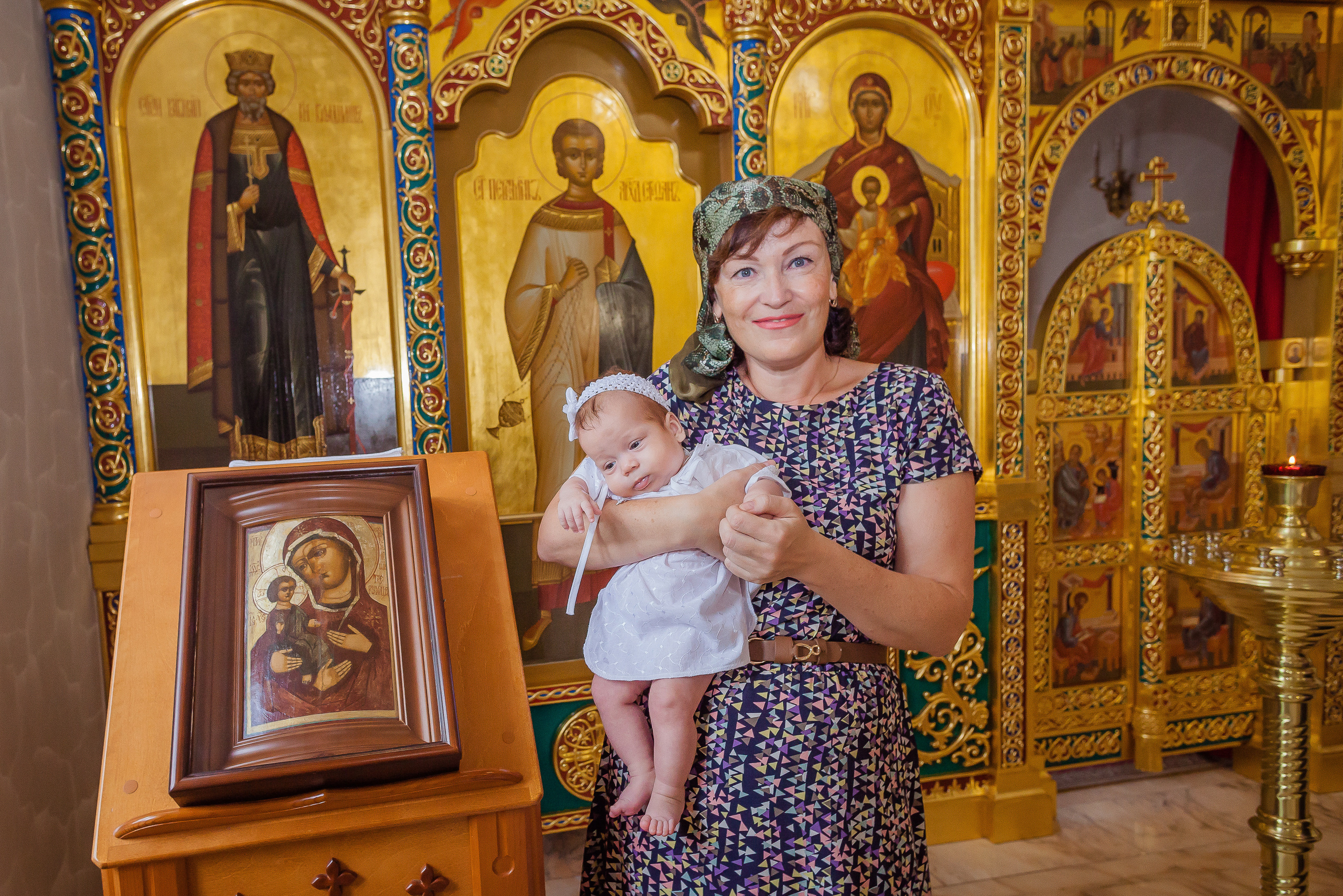 Крещение Алены. Свадебный и семейный фотограф в г. Краснодар Терентьева Юлия