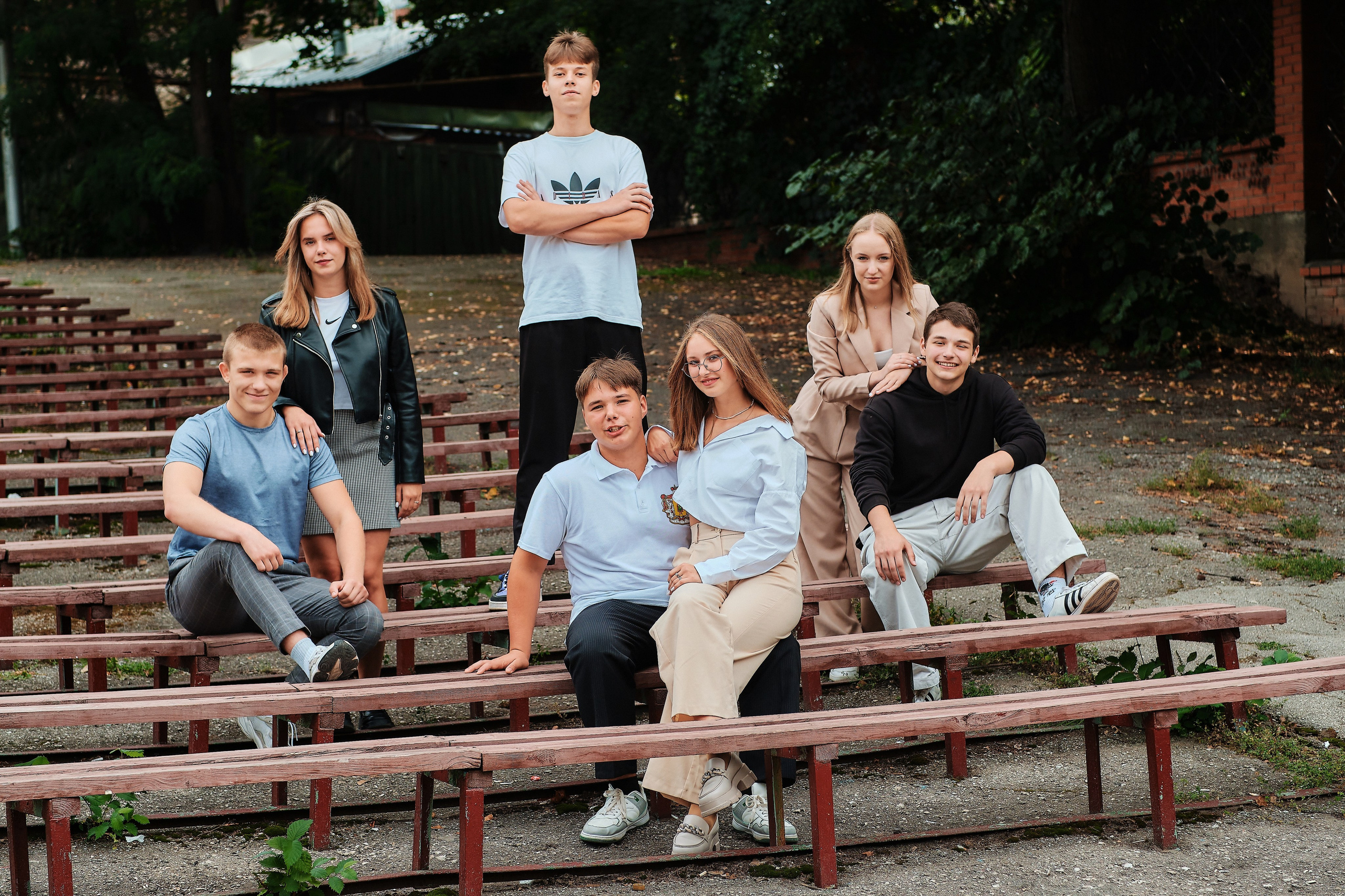 Из жизни класса. Семейный портретный свадебный фотограф Дмитрий Тимченко. Студия / фото