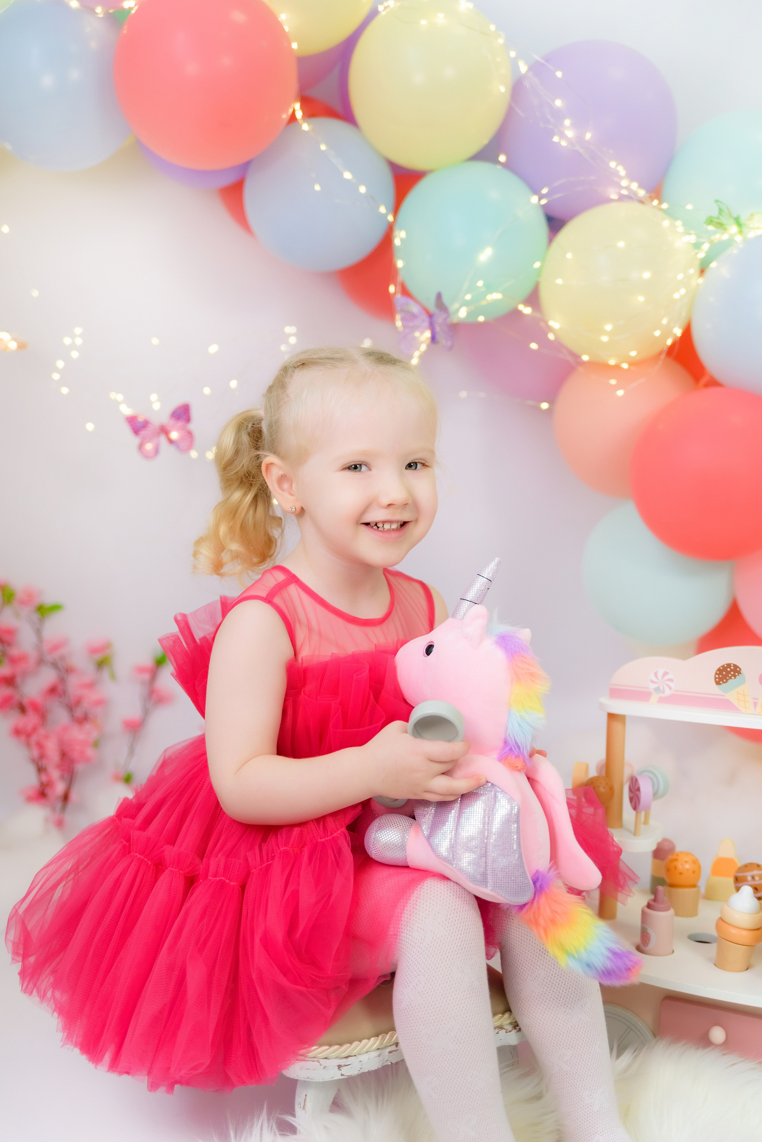 Детская фотосессия «Единорожки» Варя. Детский Фотограф |Фотограф на годик в Брянске Ирина Романова