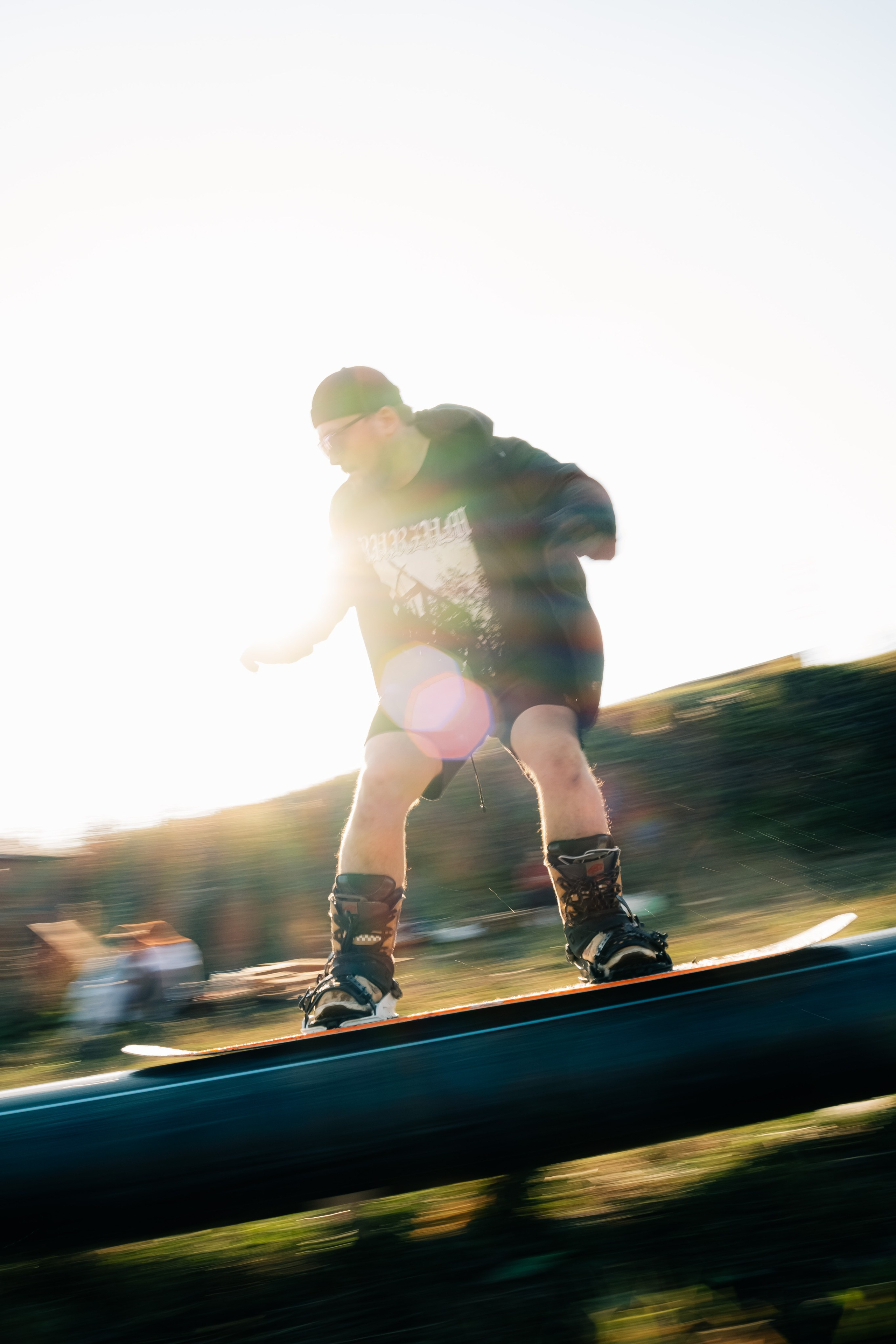 Autumn snowboarding. Фотограф Валерия Кононова