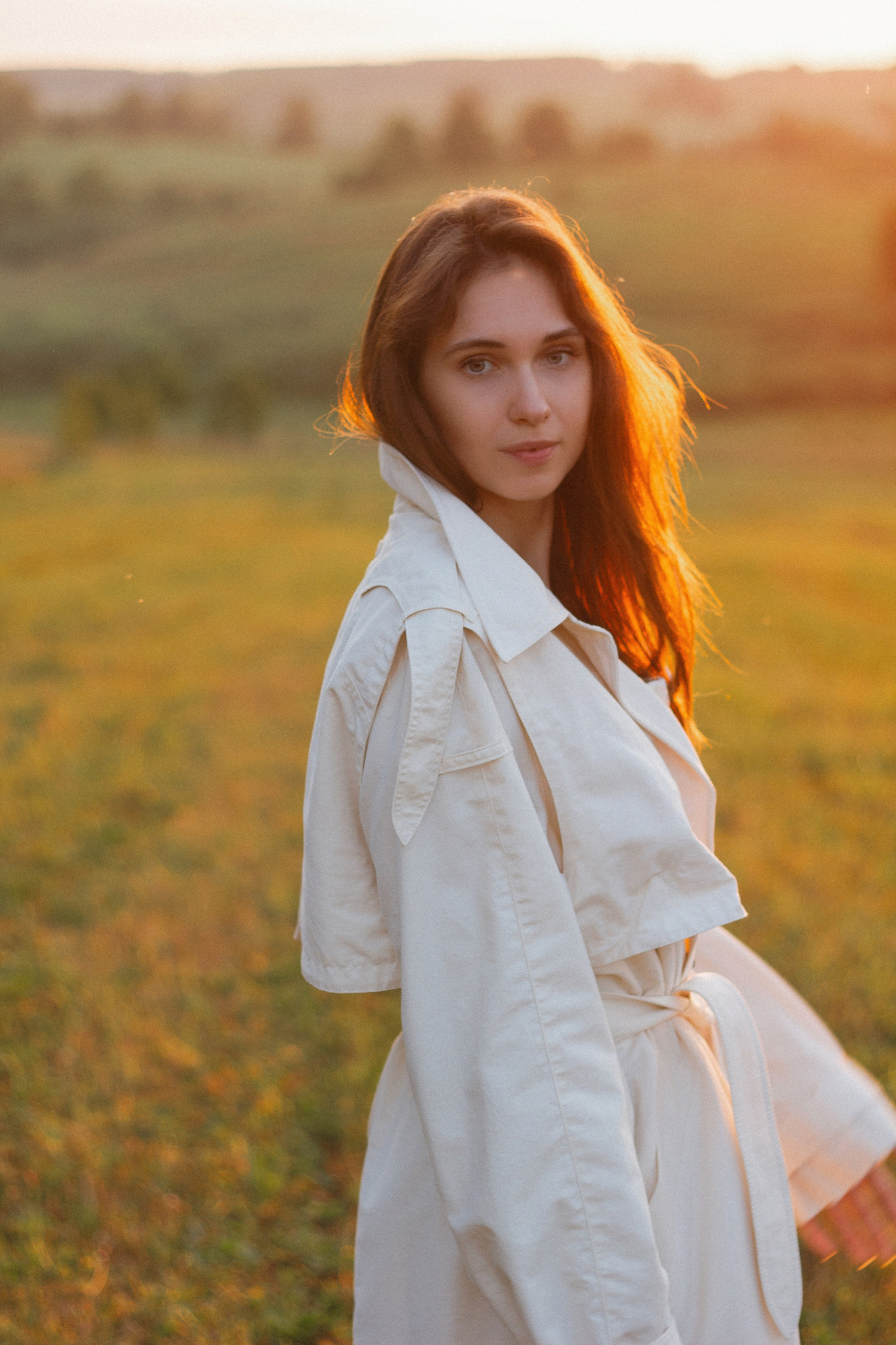 Оля, закат. Анастасия Дубцова. Фотограф в Кемерово