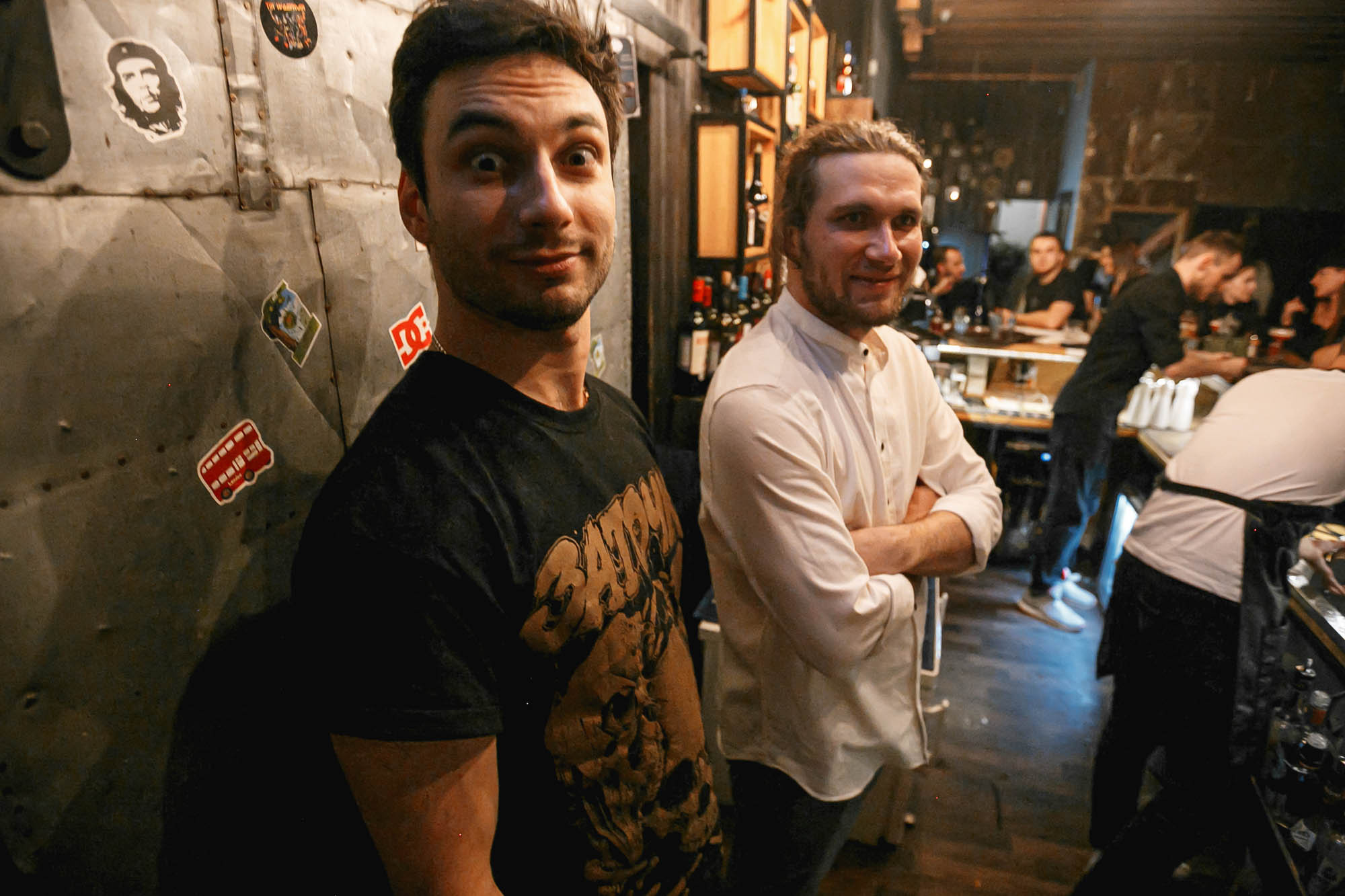 Guest Bartending / Вася и Русик