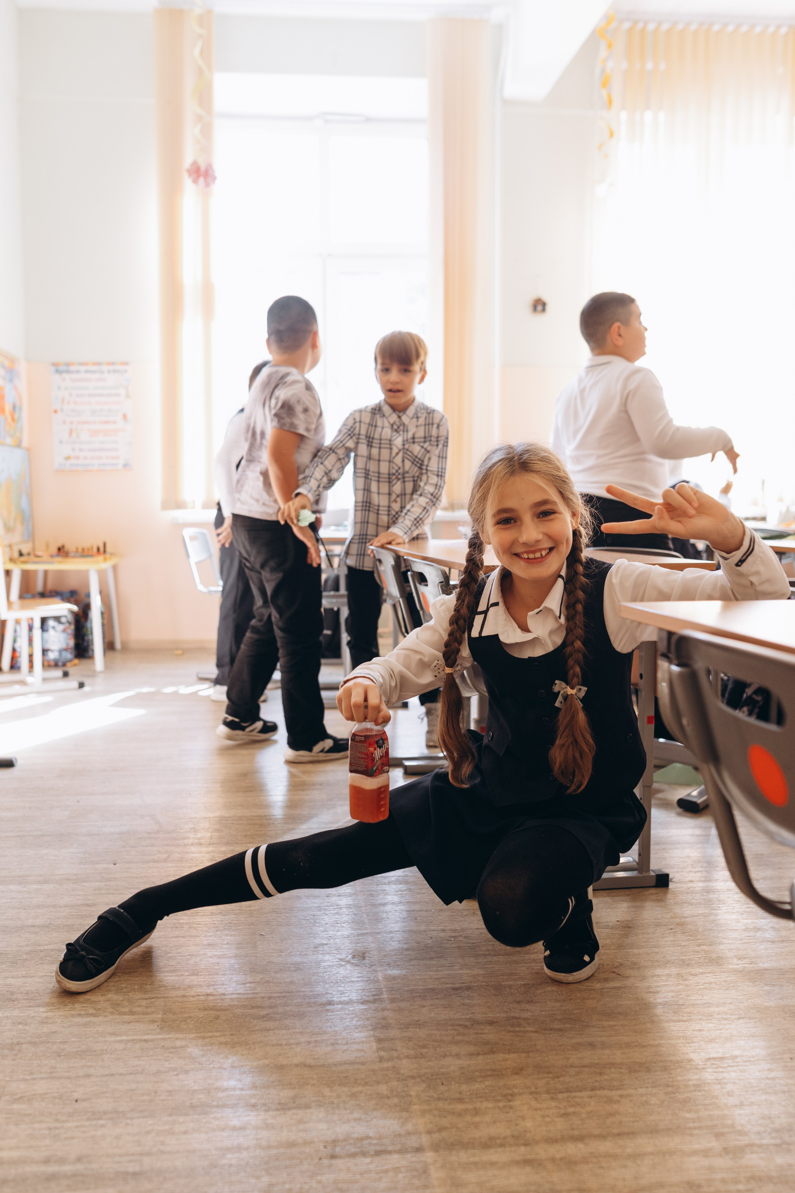 Школьная фотосессия. Фотограф Людмила Оюн