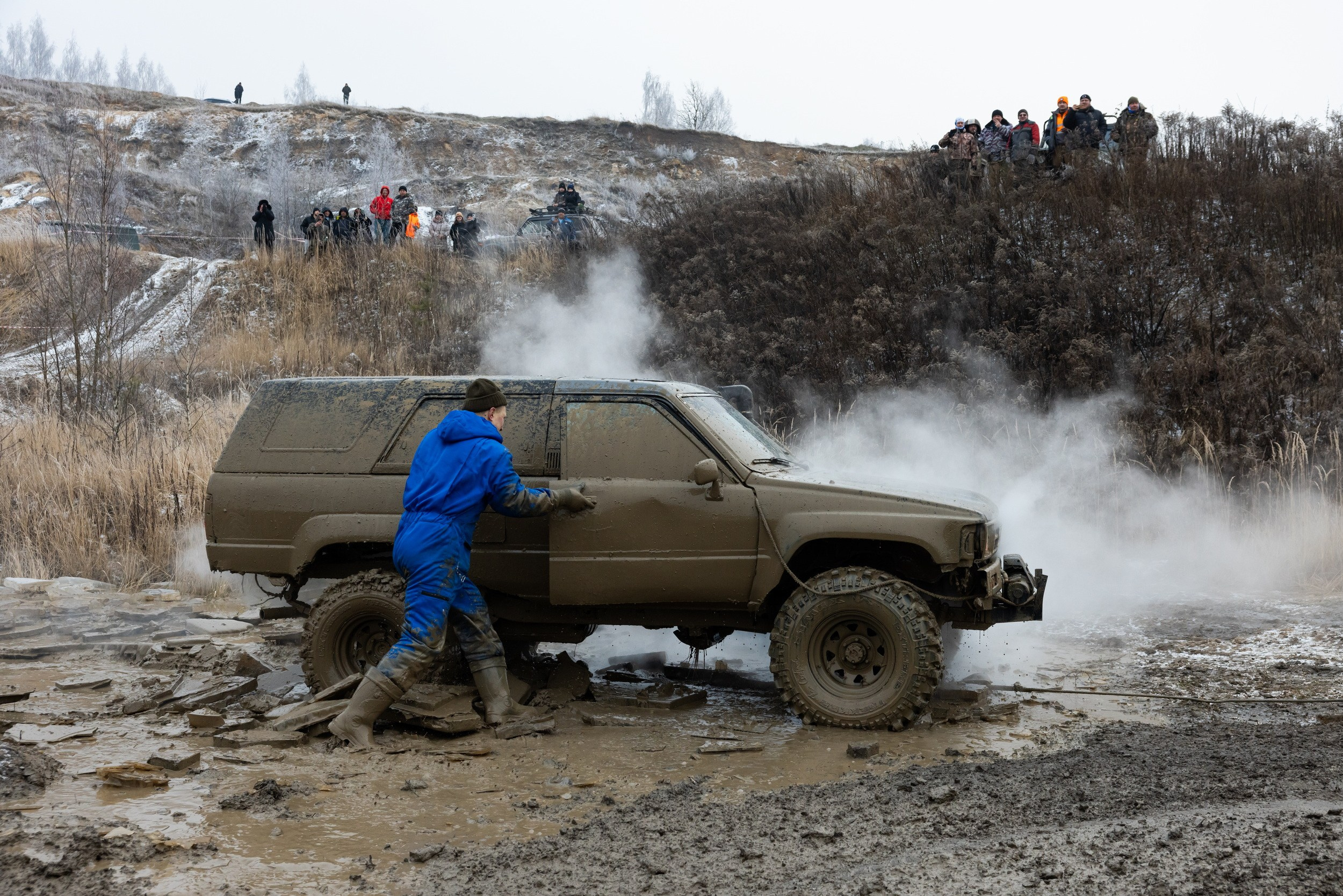 Тульское бездорожье 2025 (20 декабря 2025). Репортажный фотограф Алексей Пирязев