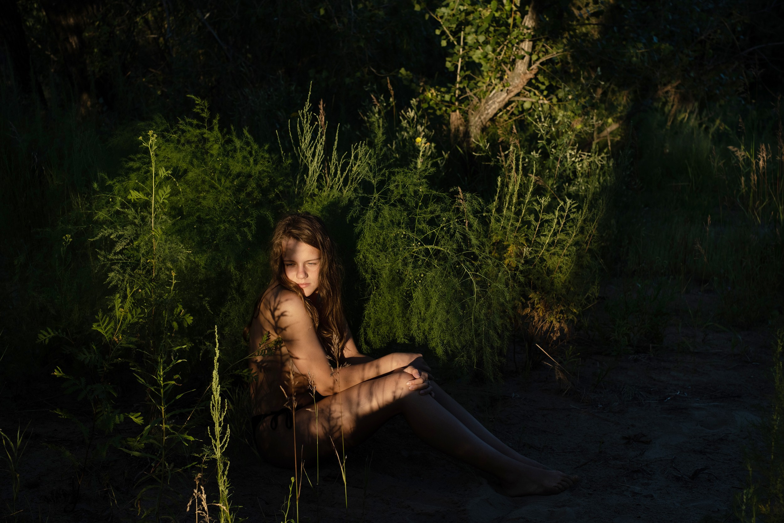 Марина (съемка на природе). Екатерина Мишина творческий фотограф в Самаре