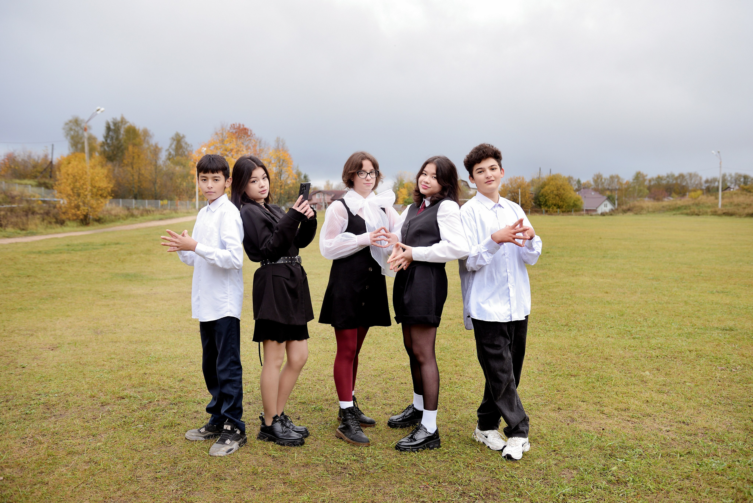 Съемка для 9 класса, выпускной альбом. Детский фотограф в Долгопрудном и Москве