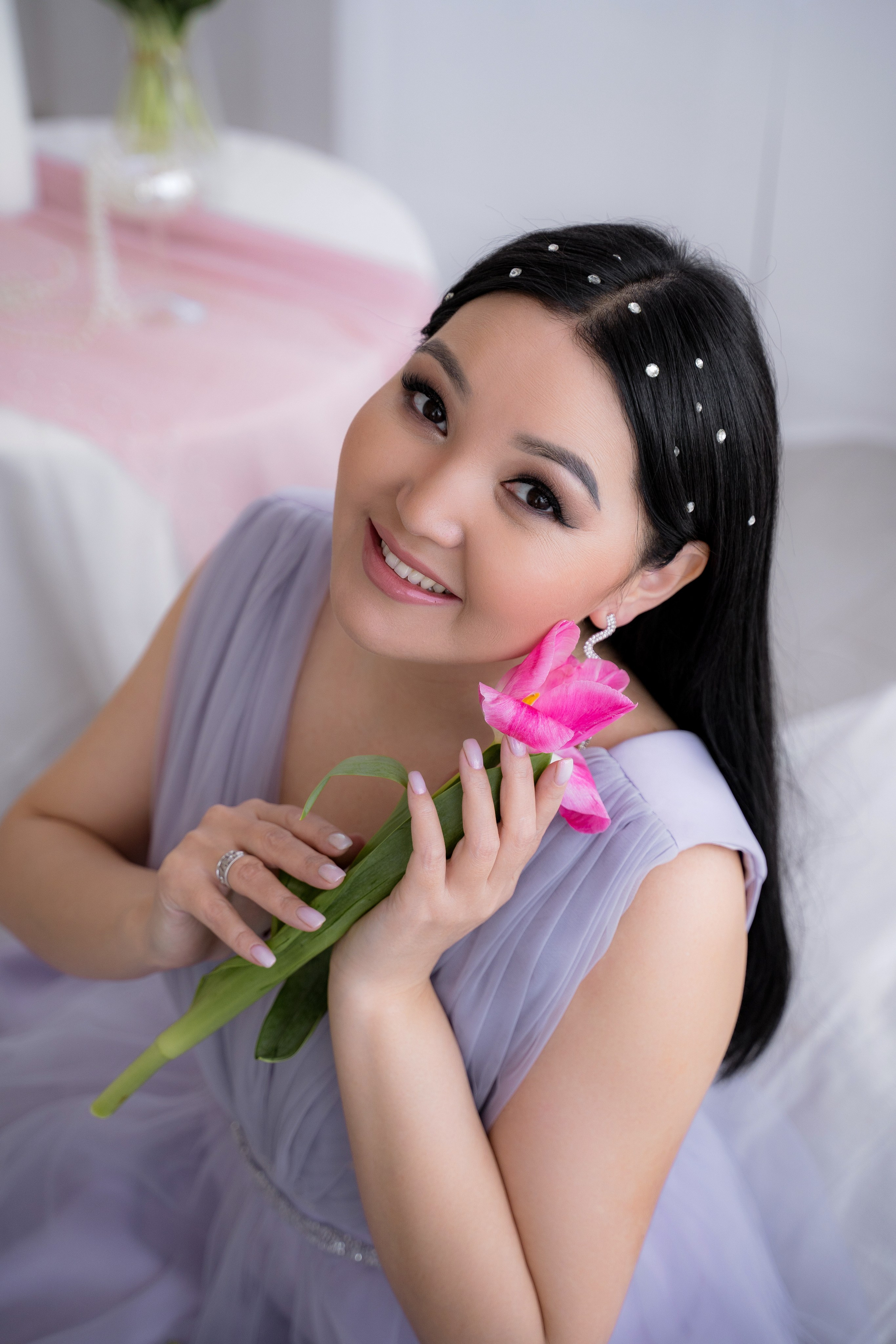 Тюльпановое настроение. Фотостудия Малина в городе Улан-Удэ. Фотограф Ирина Жарникова