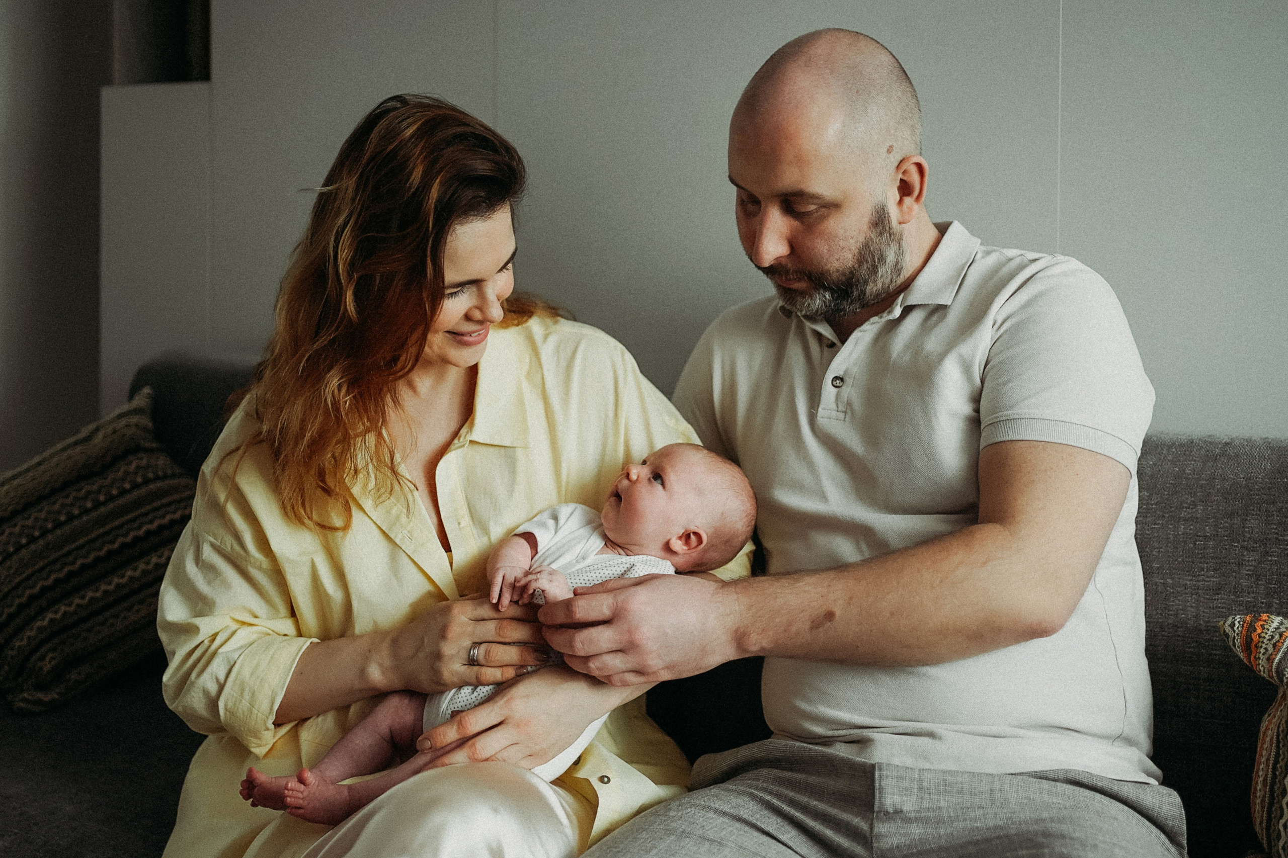 Елена, Андрей и малыши. Фотограф Наталья Колганова