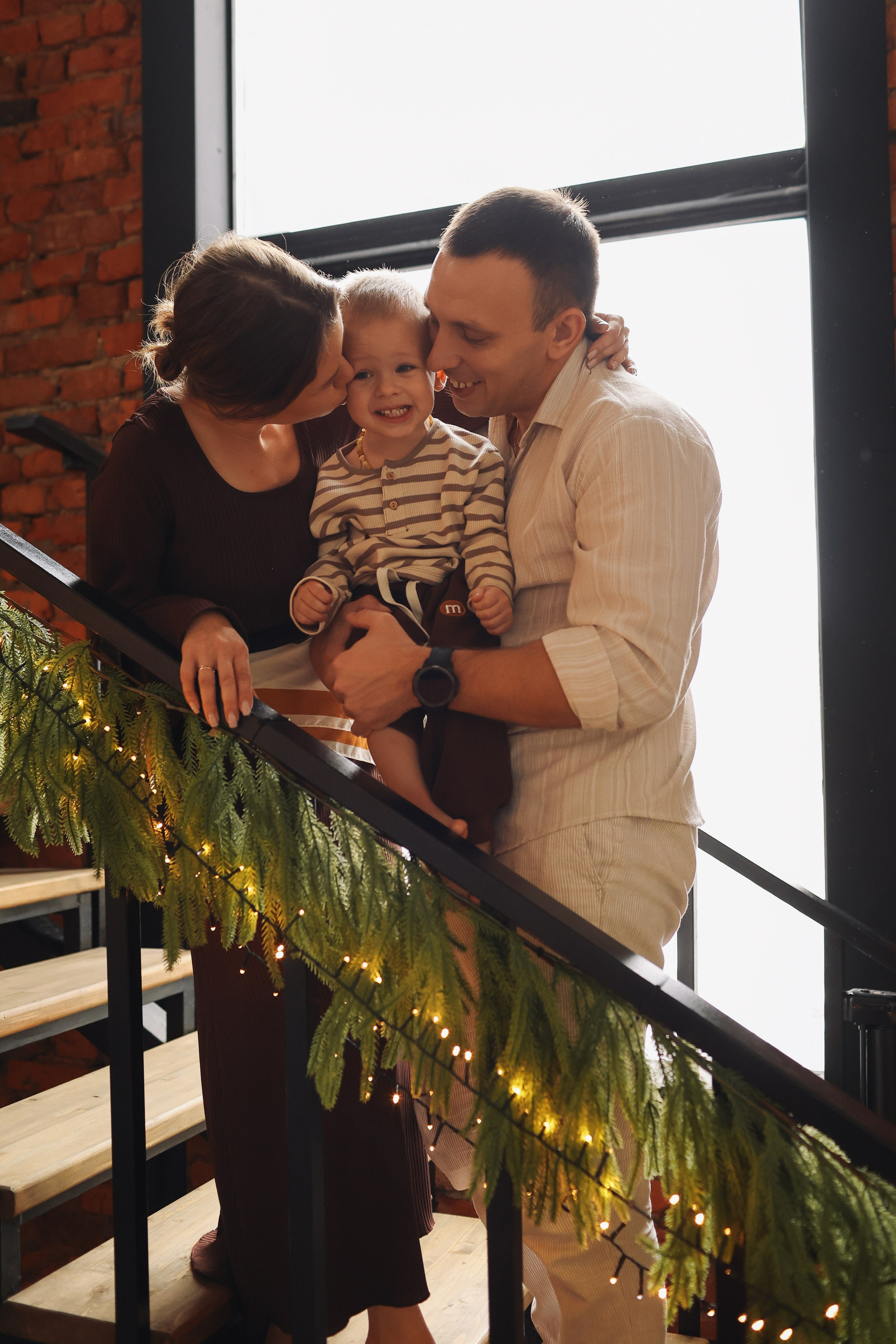 Таня Николай и маленький Савелий. Фотограф Владимир Москва