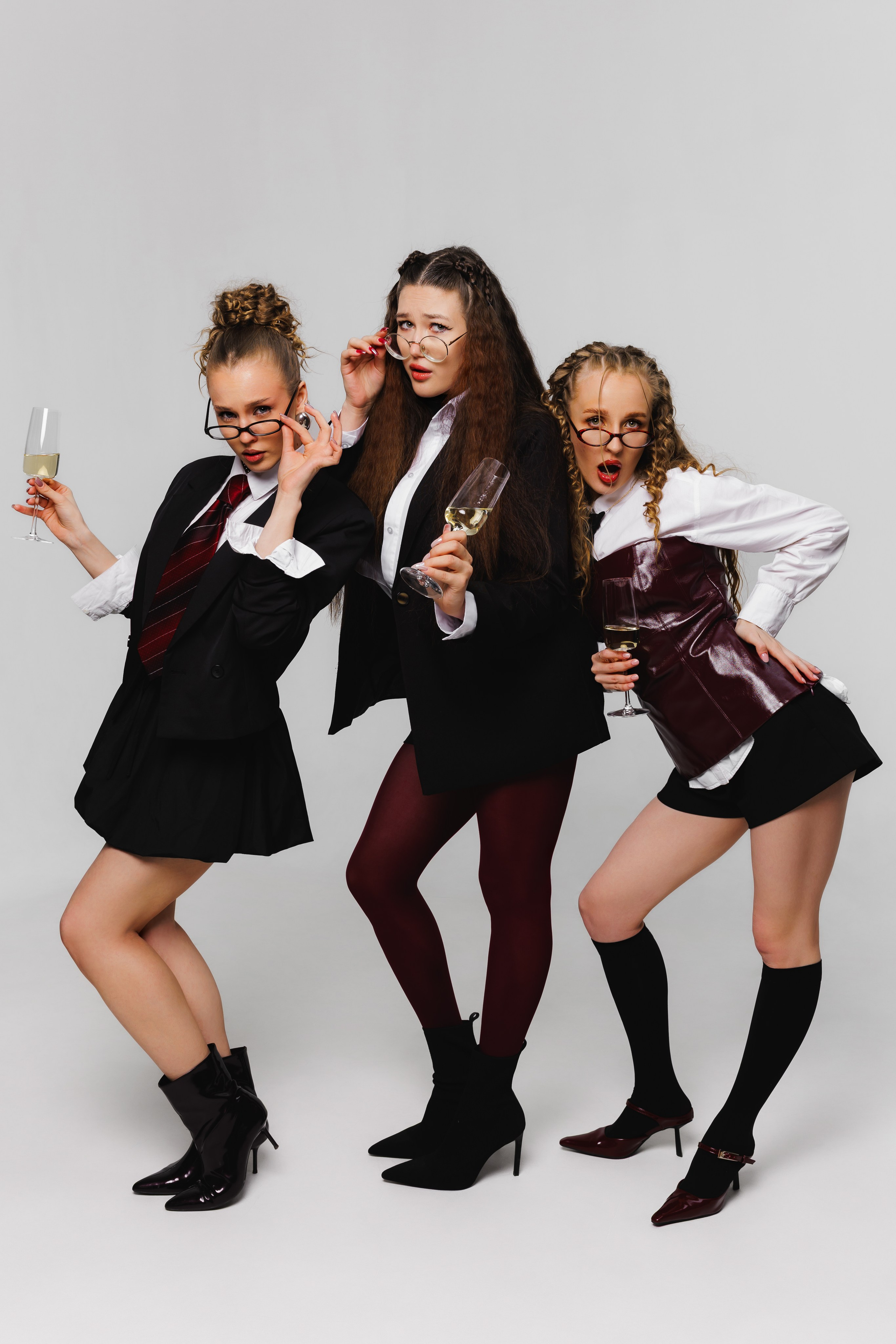 Подружки в стиле Charlie's angels. Крылова Светлана Фотограф Челябинск