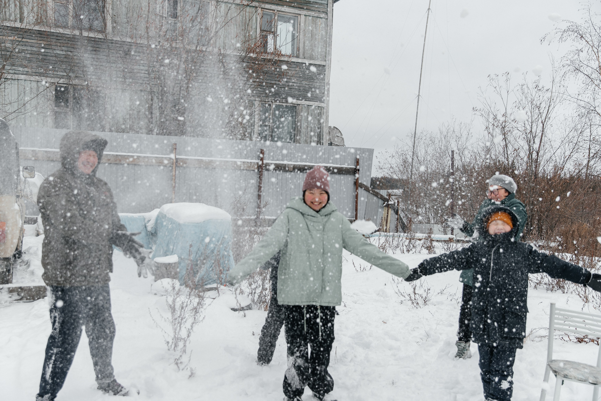 Степановы. Воронистая Анастасия. Фотограф Якутия, Томпонский район