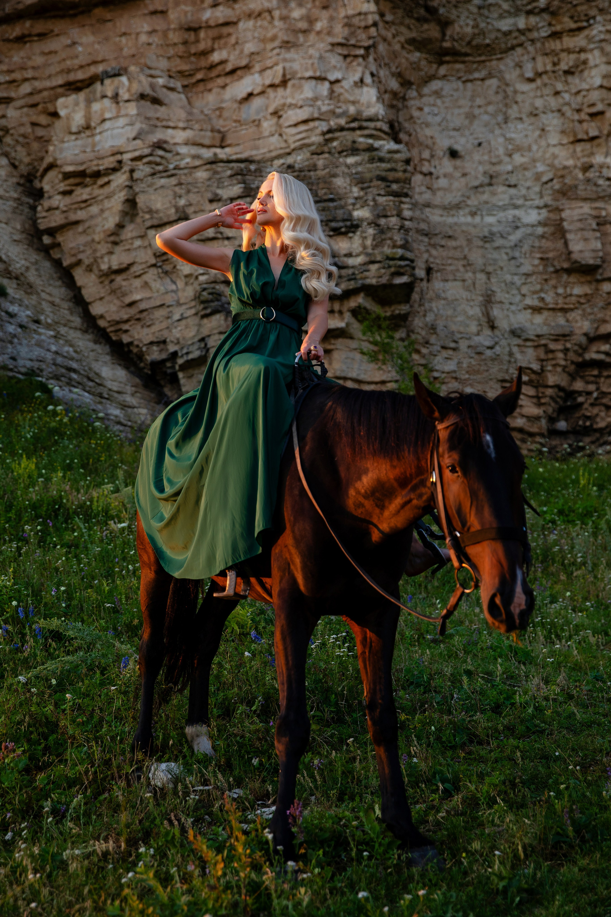 Фотосессия в конном клубе на лошадях. Фотограф в Кисловодске Юлия Федоренко