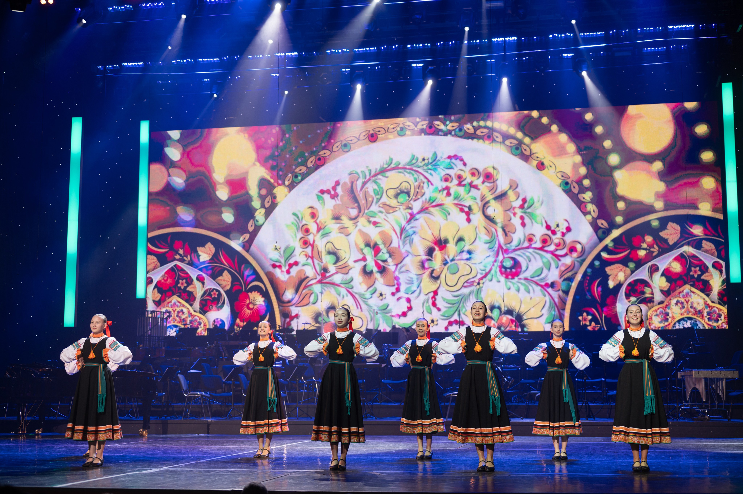 Отчетный концерт ДШИ «Гармония» «Зимняя гармония». Фотограф новорожденных, семейный детский в Тюмени Татьяна Морозова