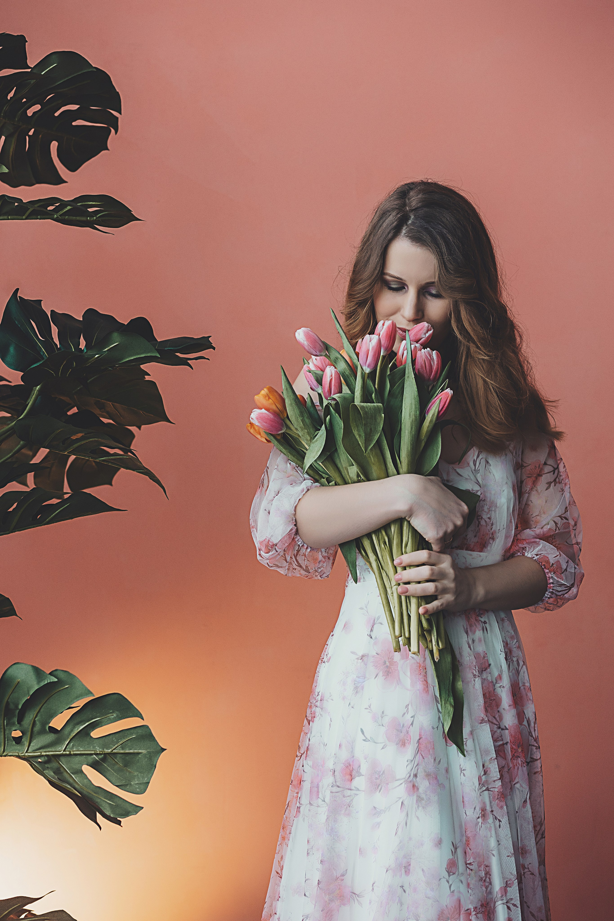 Весенняя Фотосессия в студии. Семейный и женский фотограф в Москве Надежда Воробьева