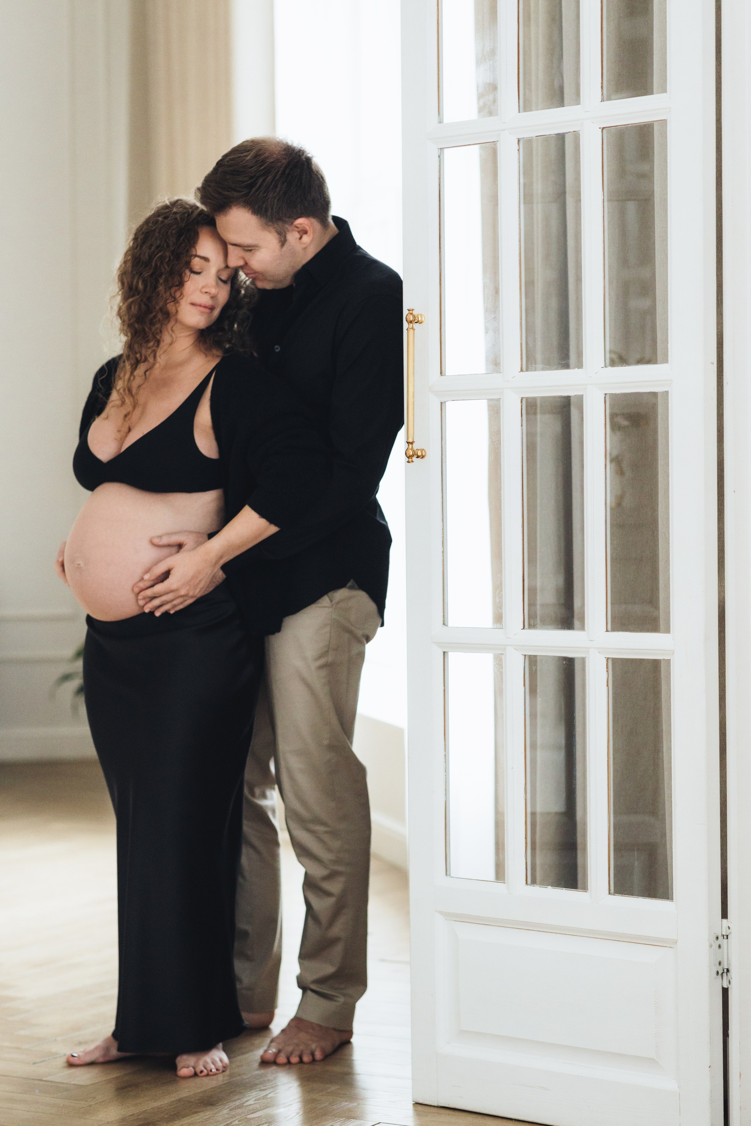 Семейная съемка первой беременности. Света Полетаева Москва