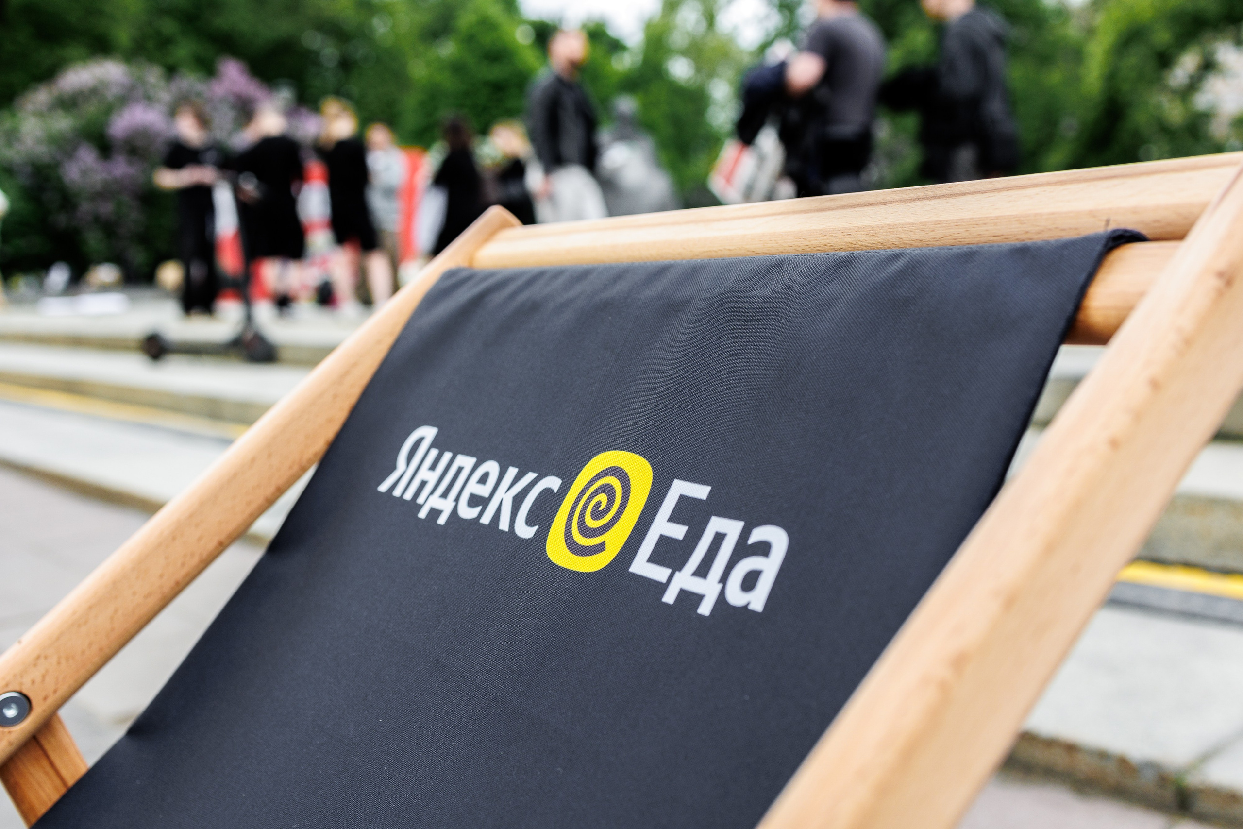 Яндекс Еда на Московском велофестивале. Коммерческий фотограф Ксения Есина