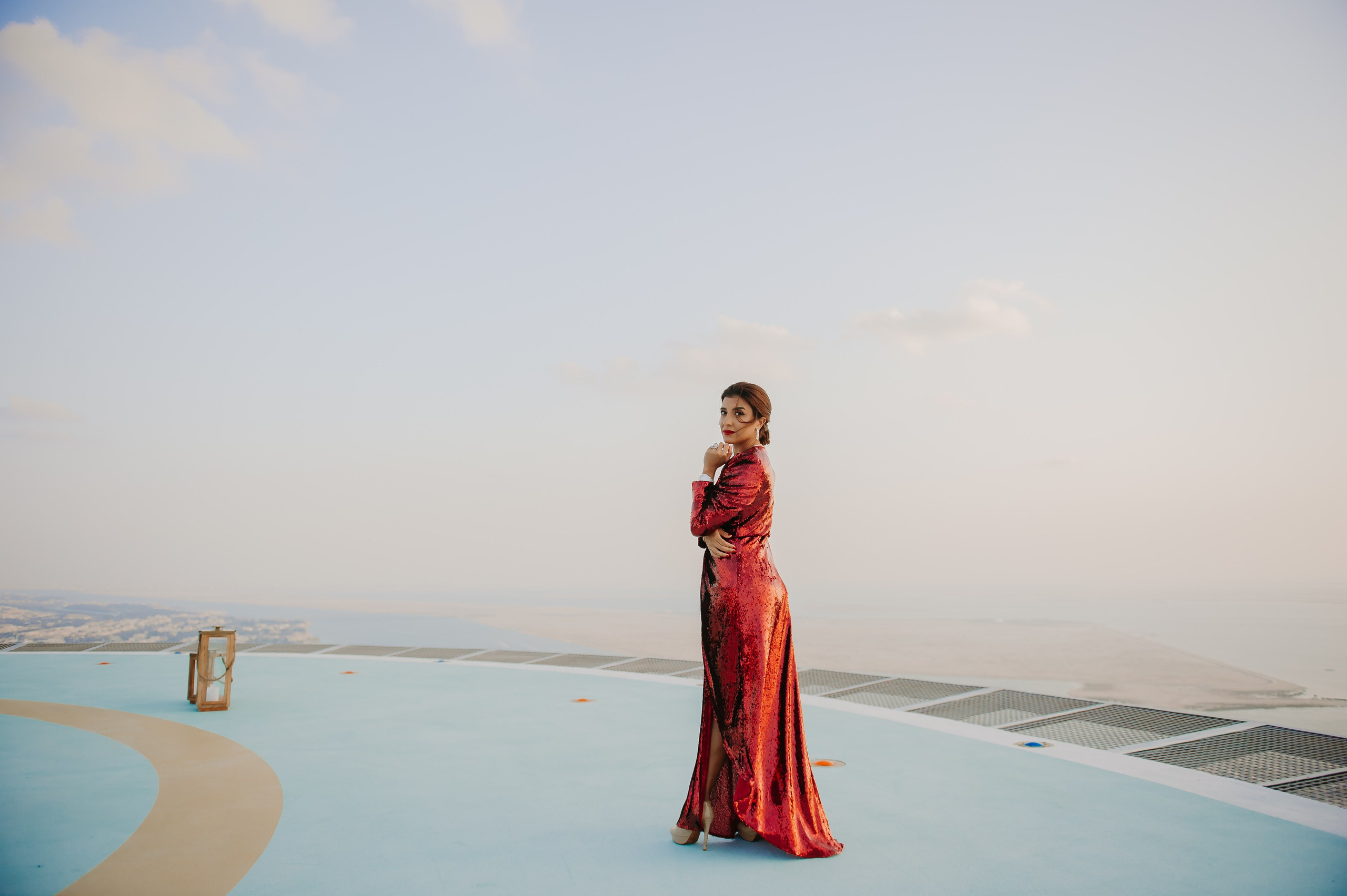 Love Story на высоте (Абу Даби). Фотограф в Москве и Санкт-Петербурге Дарина