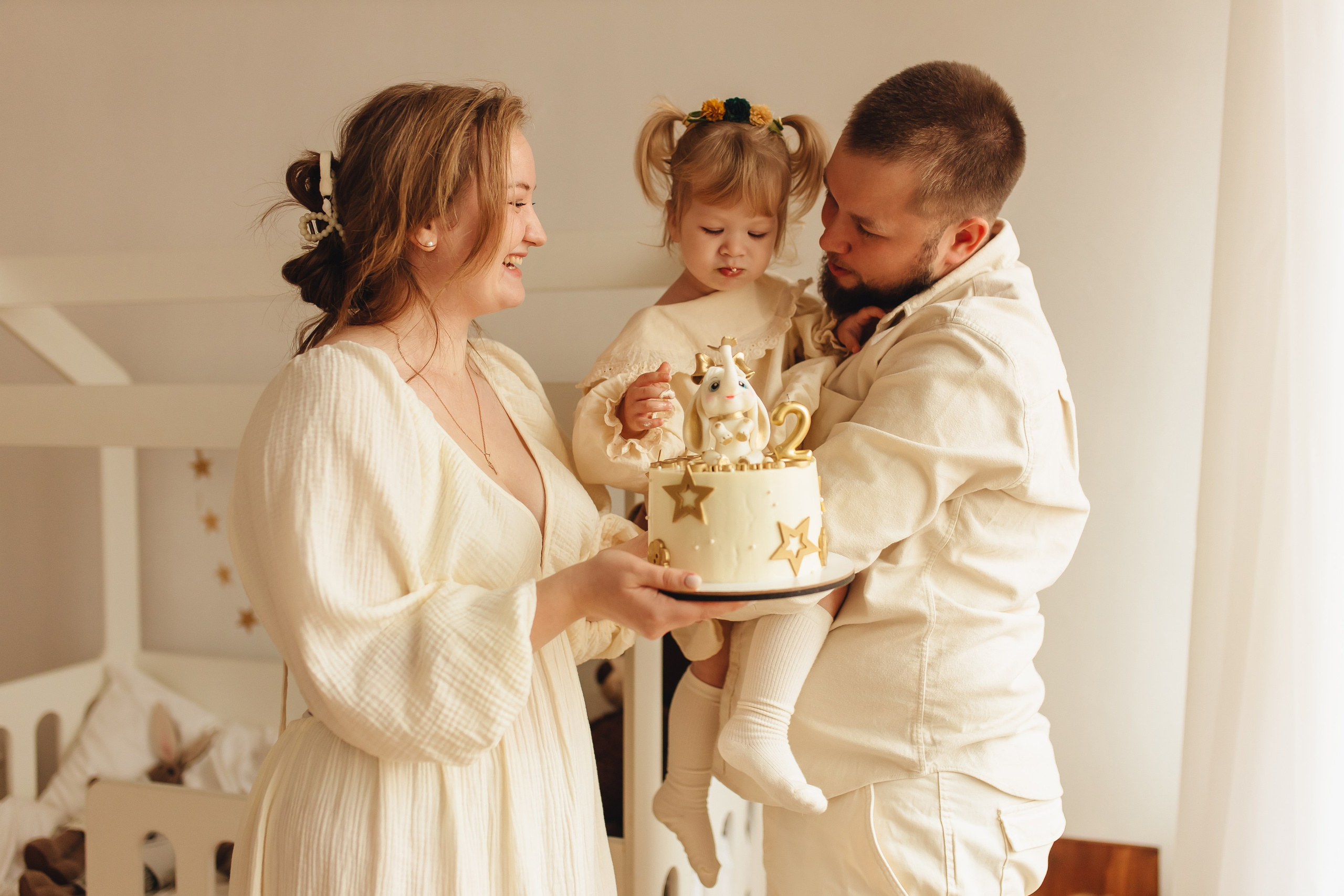 Два года Олечке. Свадебный и семейный фотограф в Туле и области Маша Костина