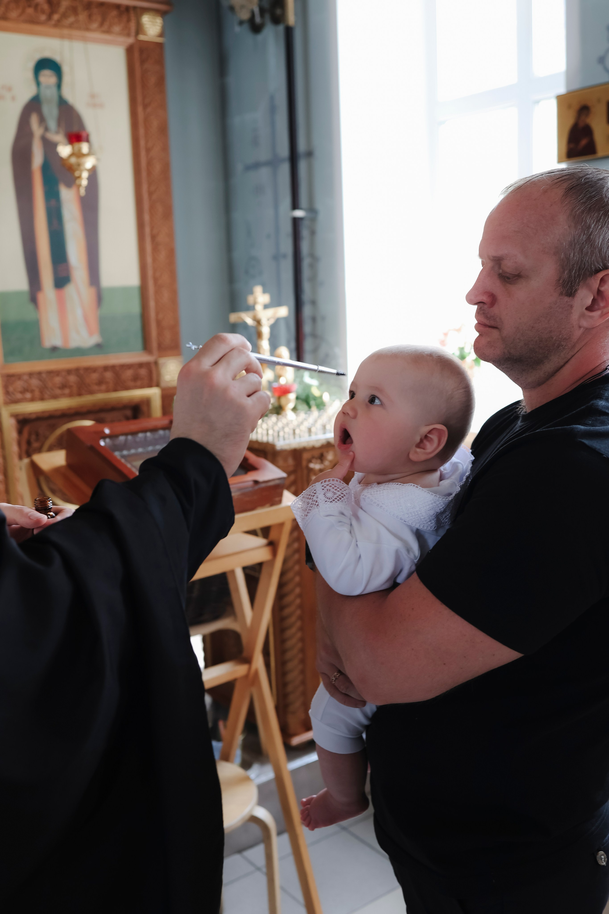 Крещение Гордея. Фотограф Новосибирск