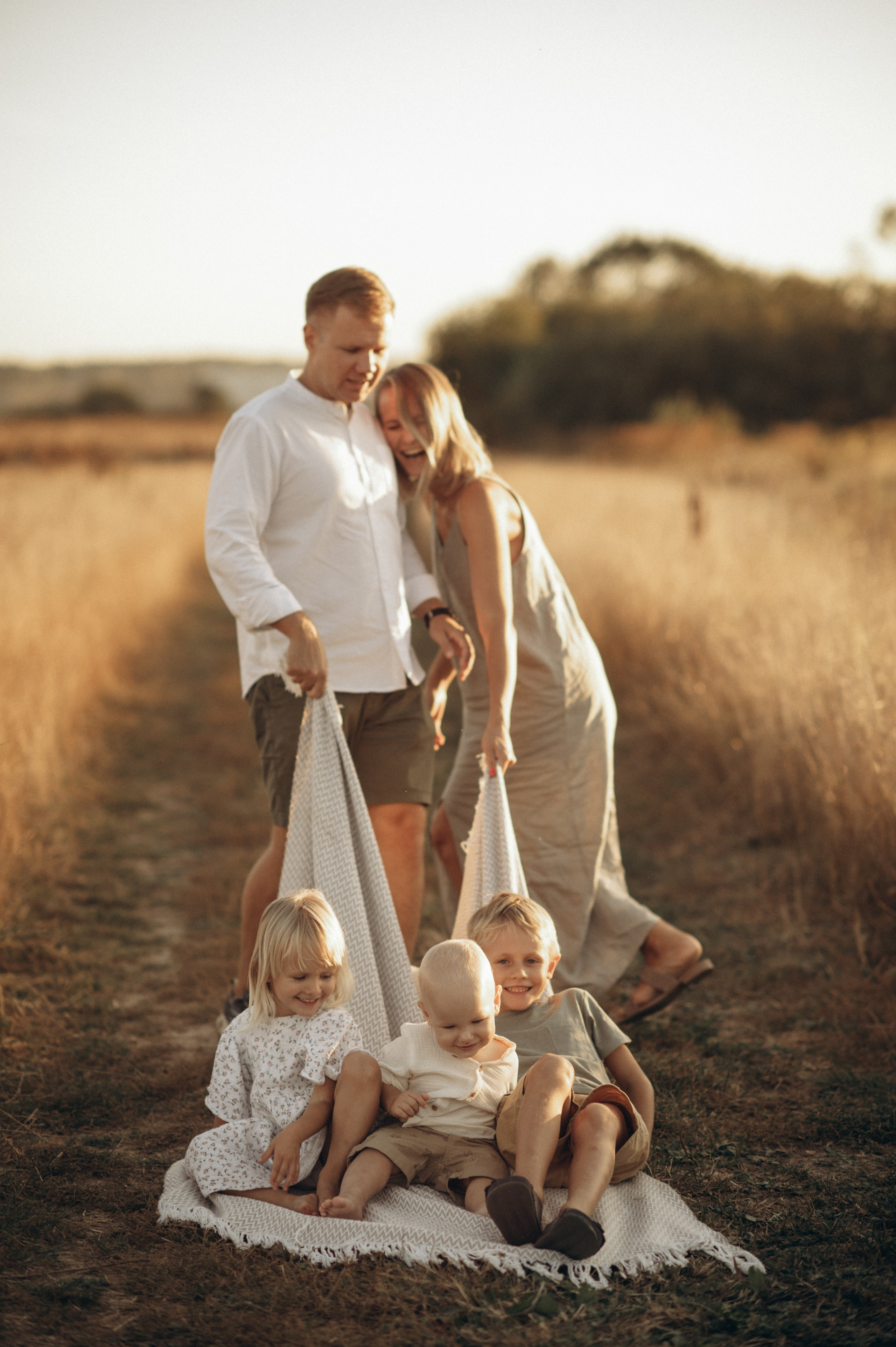 Егор, Оля, Лёва, Вера и Клим. Семейный фотограф МОСКВА/Королёв