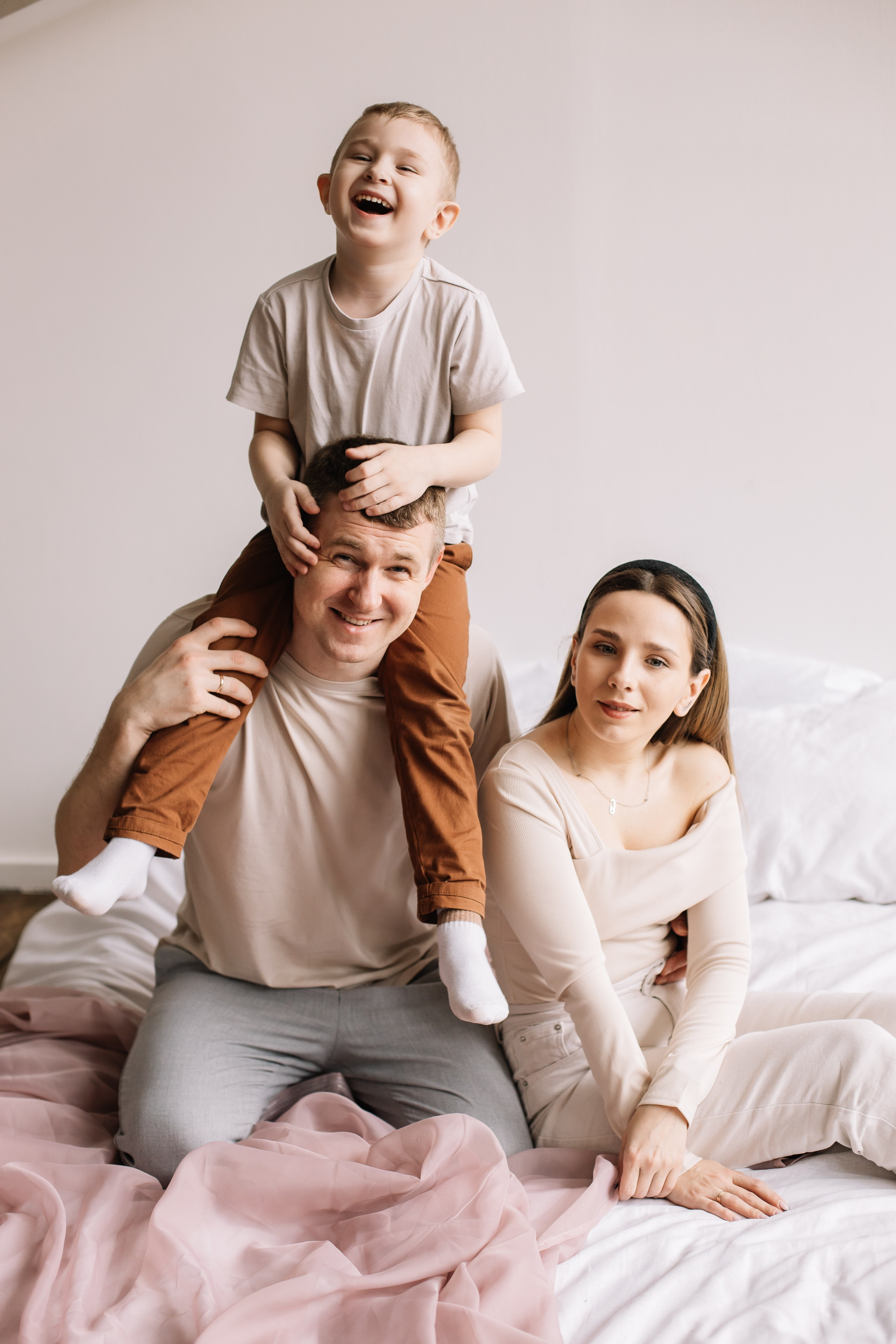 Наталья с большой семьей. Семейный фотограф Трусова Евгения в Екатеринбурге