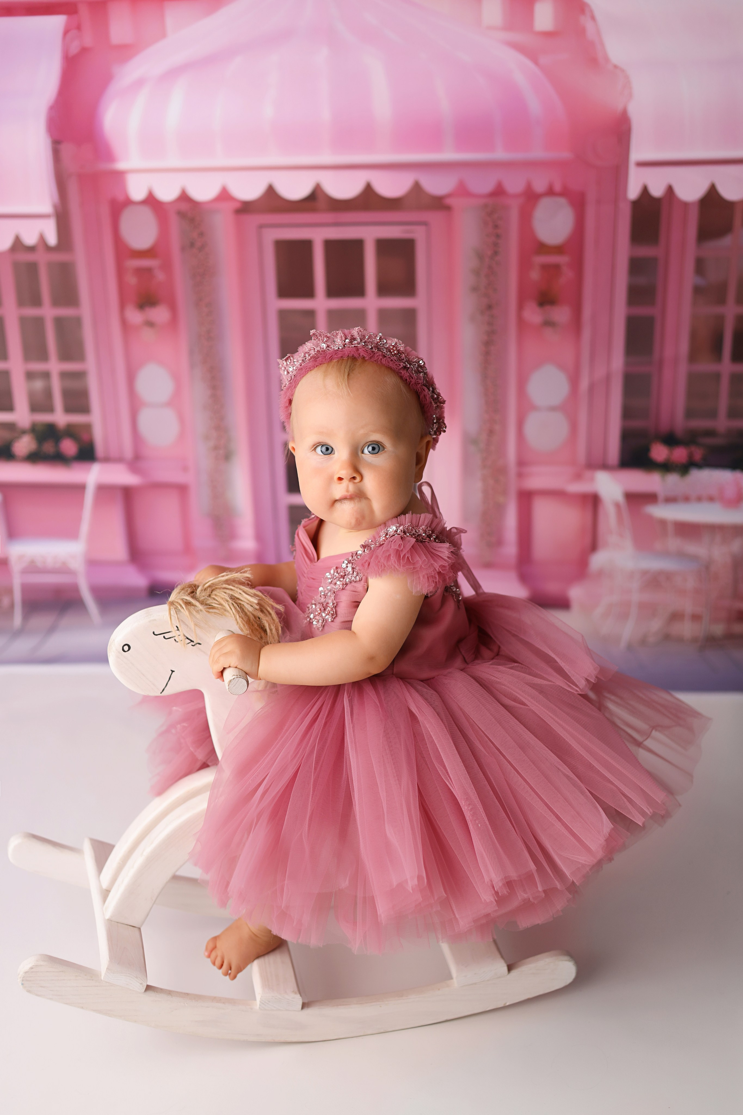 Детская фотосессия на 1 годик для Киры. Фотограф новорожденных Москва. Ньюборн фотограф Москва