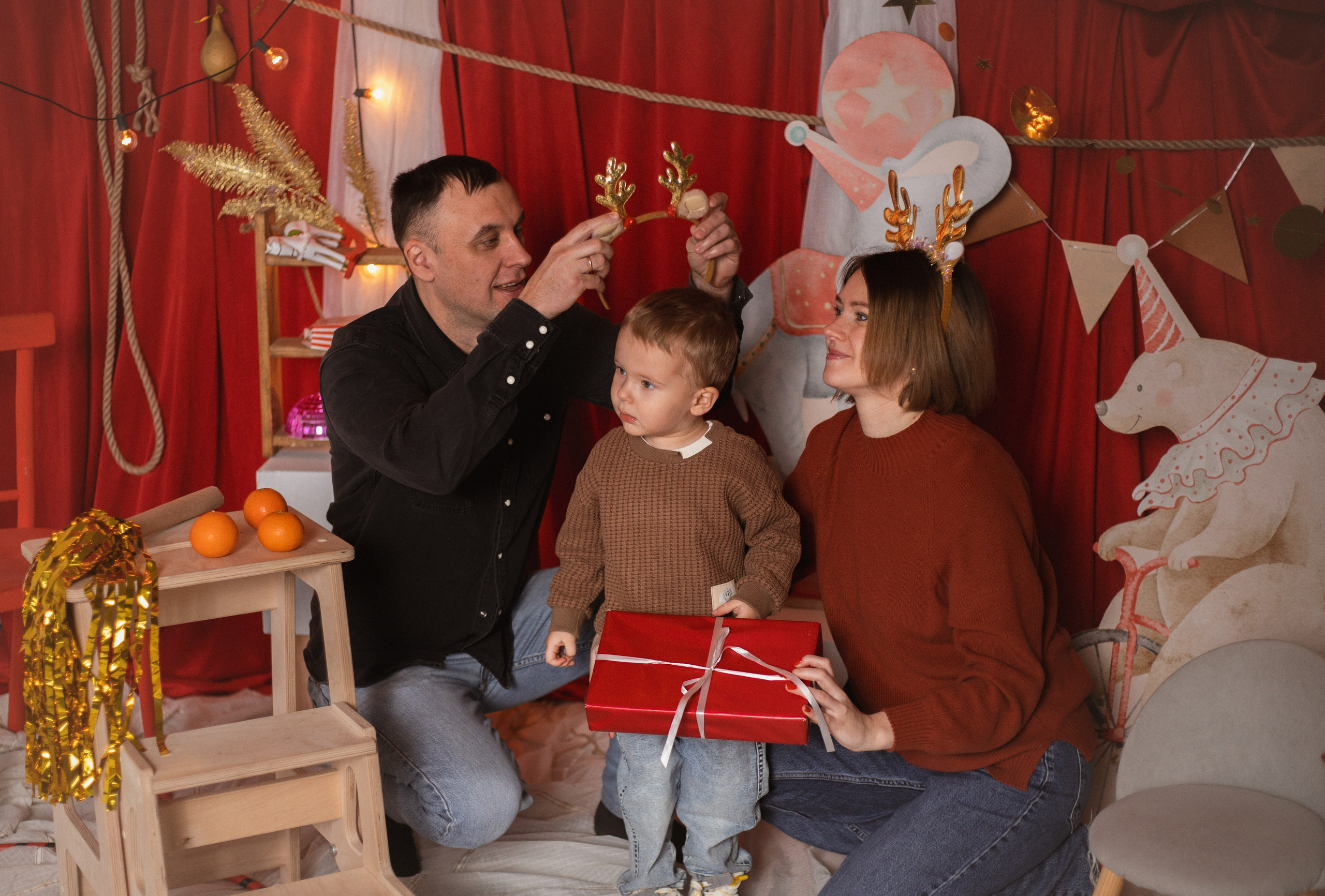 Семья Антоньевых. Фотограф Акимова Дарья Санкт-Петербург, Михайловка