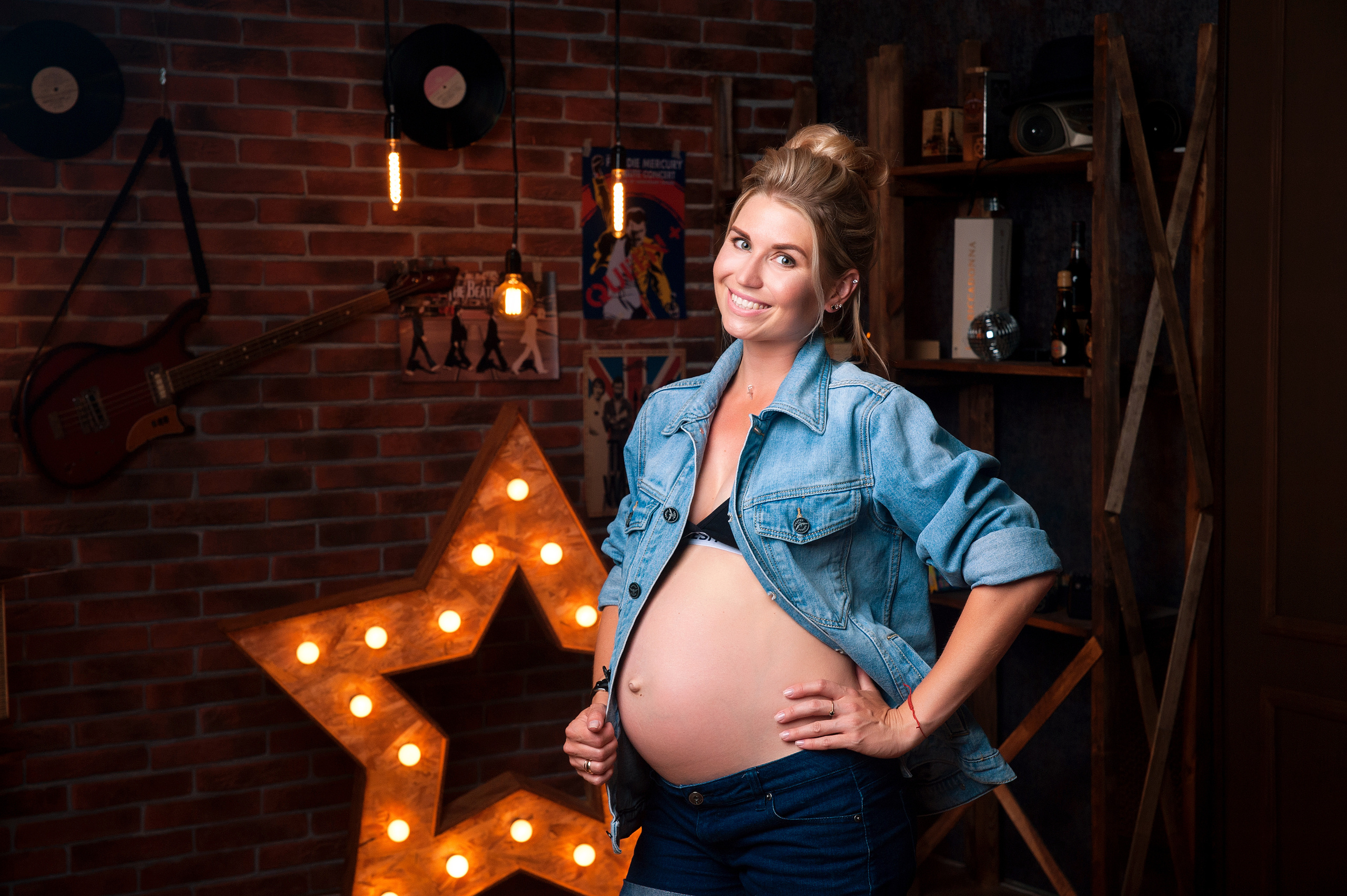 Беременяшка Оля