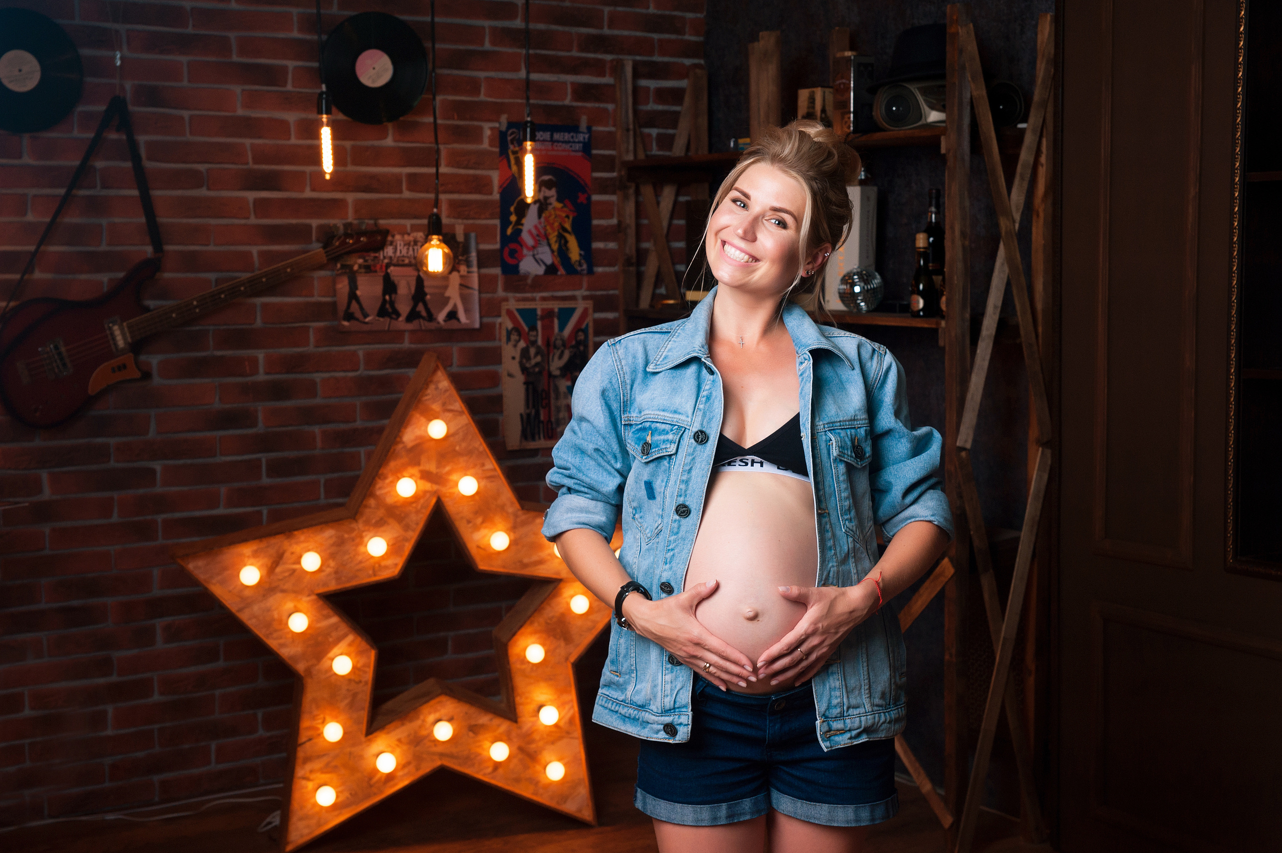 Беременяшка Оля