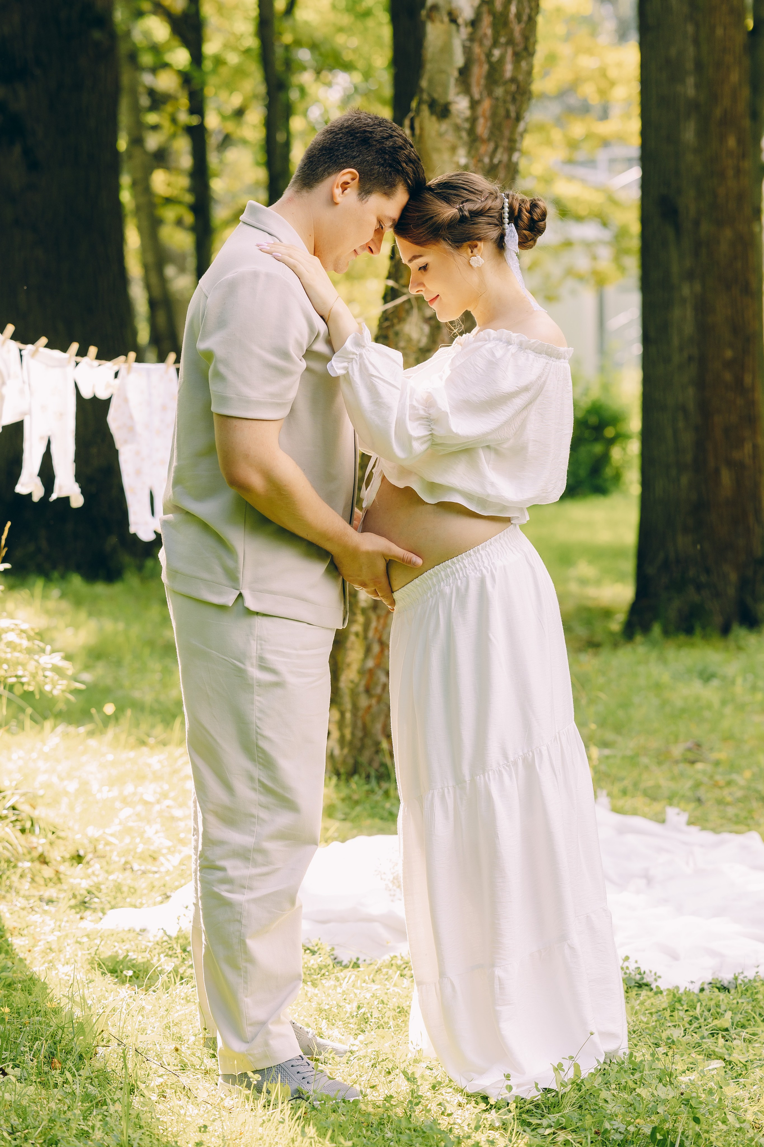 Нежная история на природе. Семейный Фотограф в Москве Евгения Симоненко