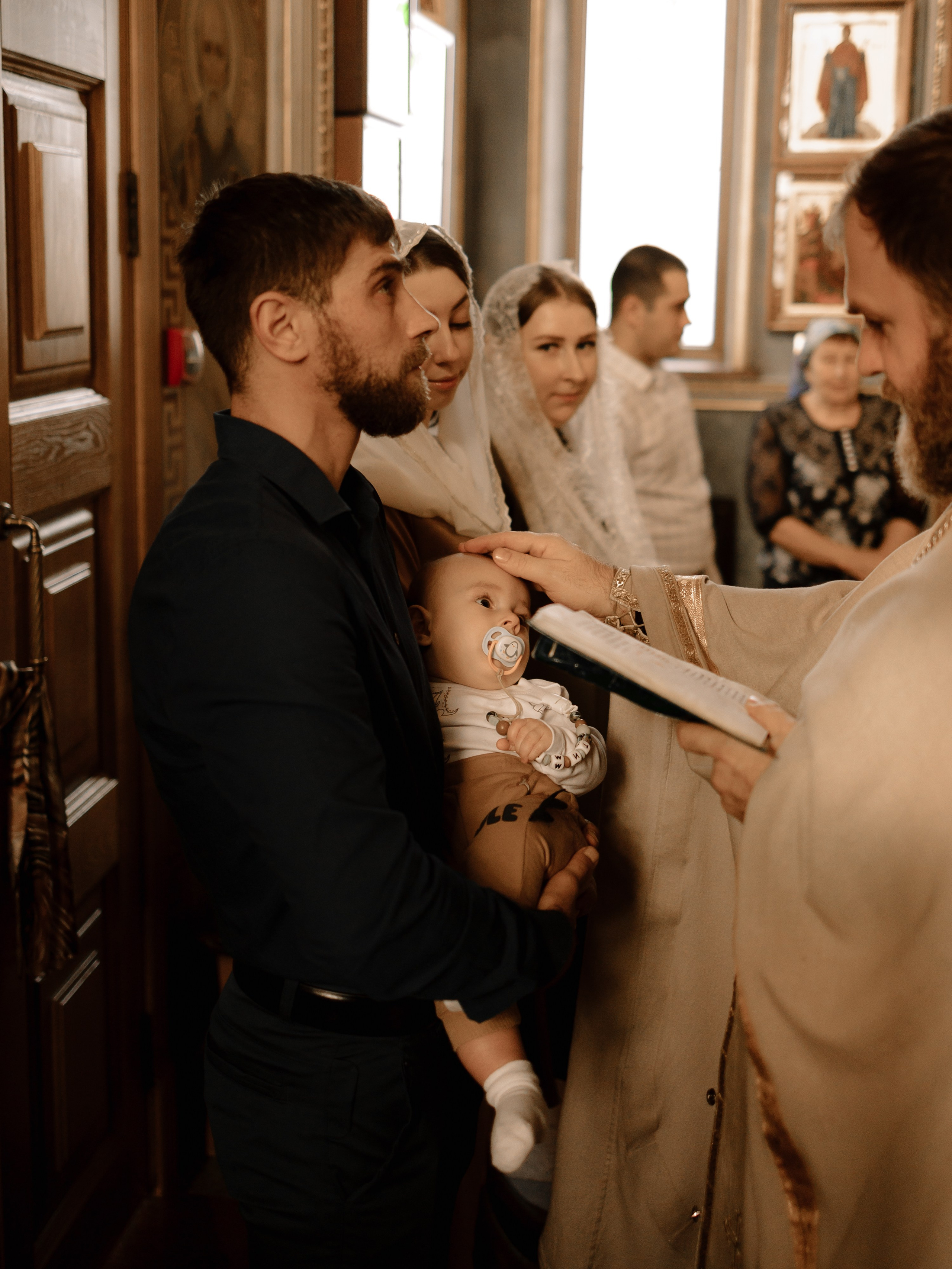 Крещение Тимура. Семейный фотограф в Краснодаре Храмова Анна