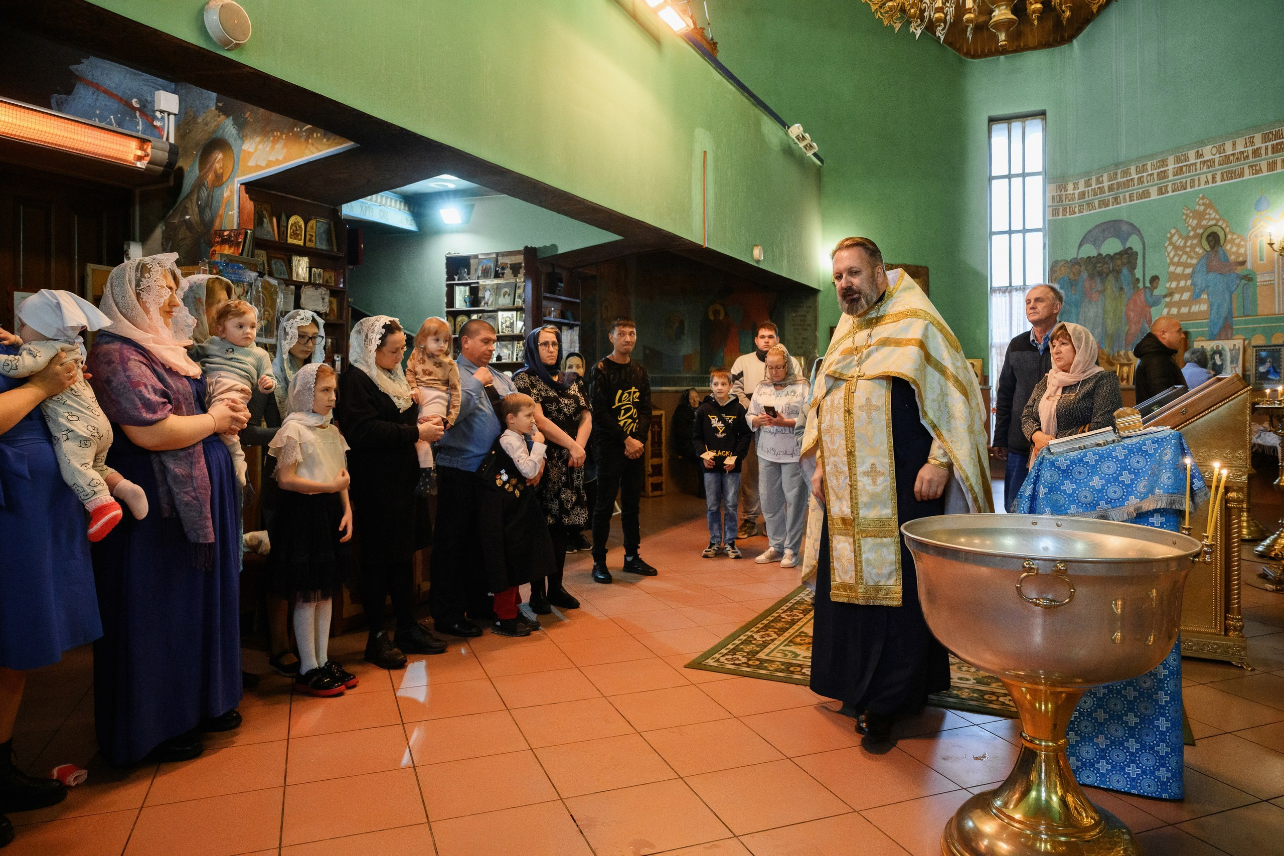 Фотограф Камчатка, Крещение, Фотосессия крещения, Семейный фотограф, Таинство