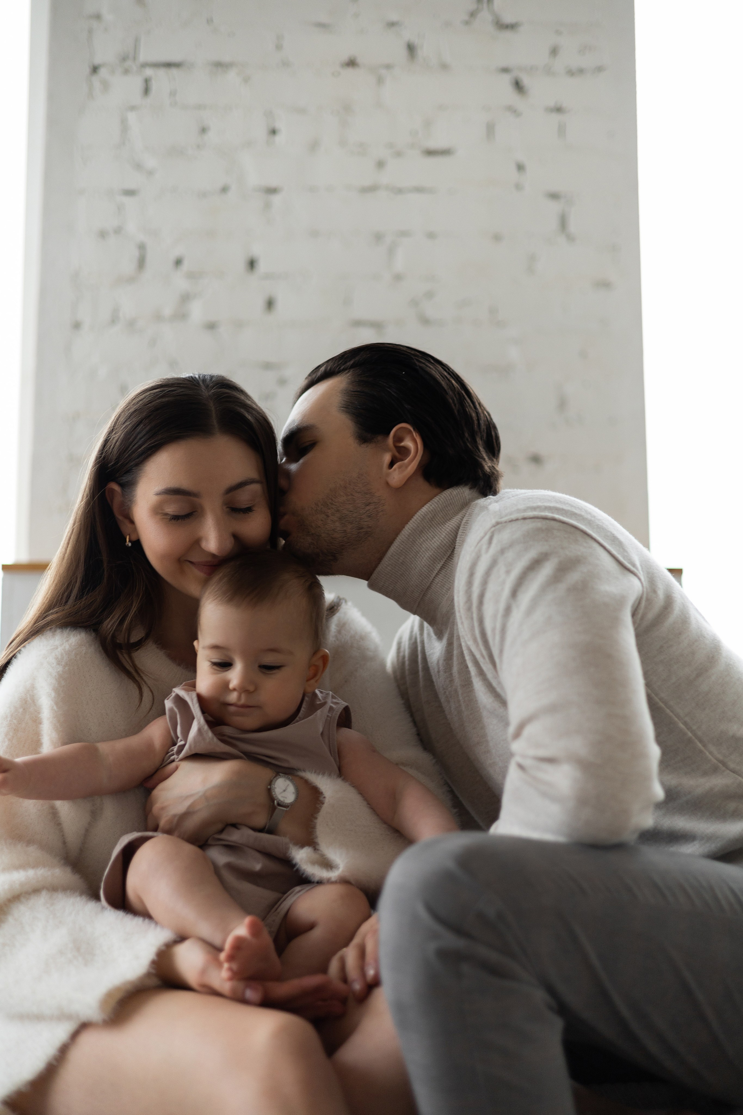 Студийные семейные. Фотограф в Москве Таша Логинова