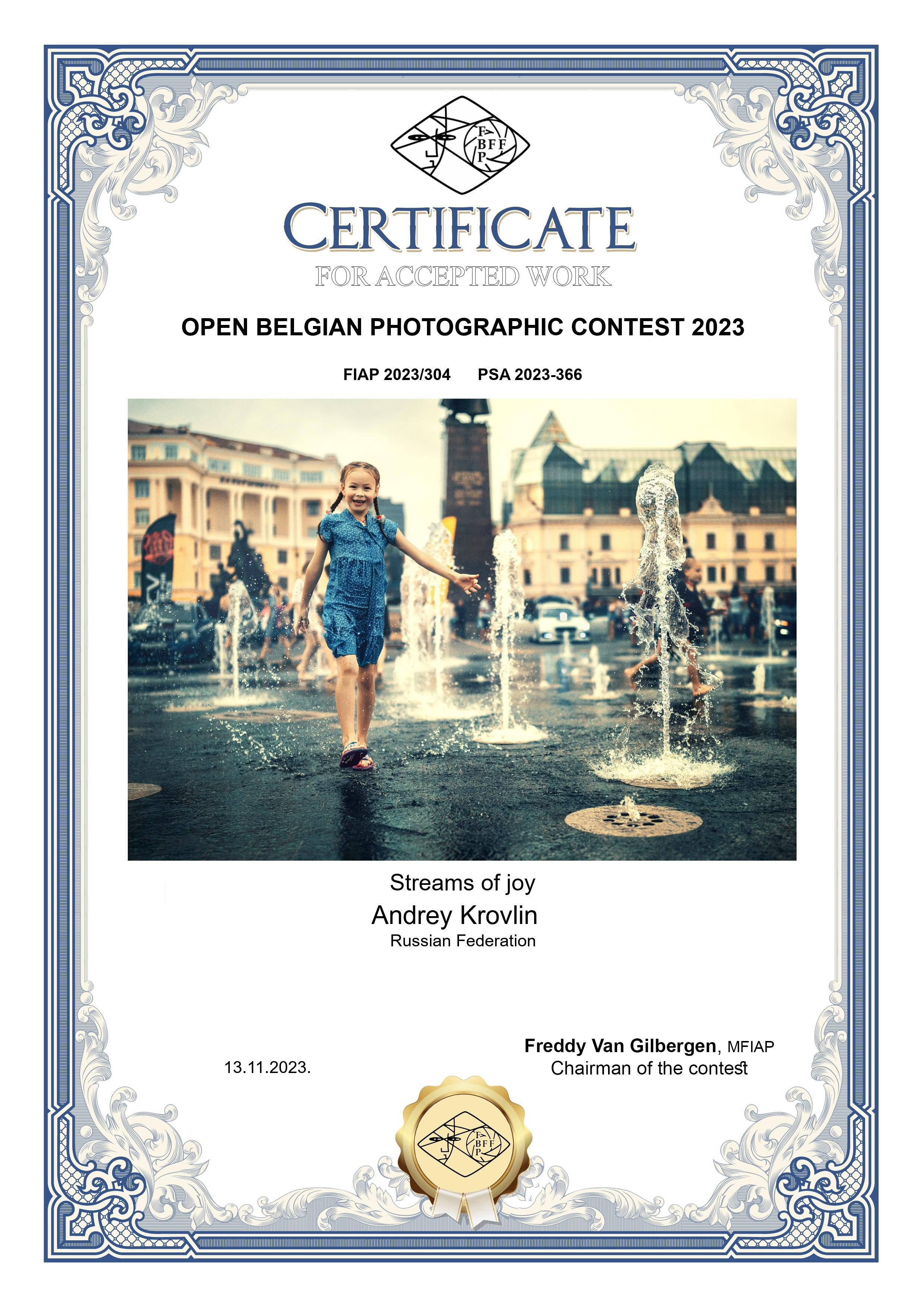 Остальные награды (дипломы, акцепты, работы участвующие в фотовыставках). Андрей Кровлин — фотограф в Славянке