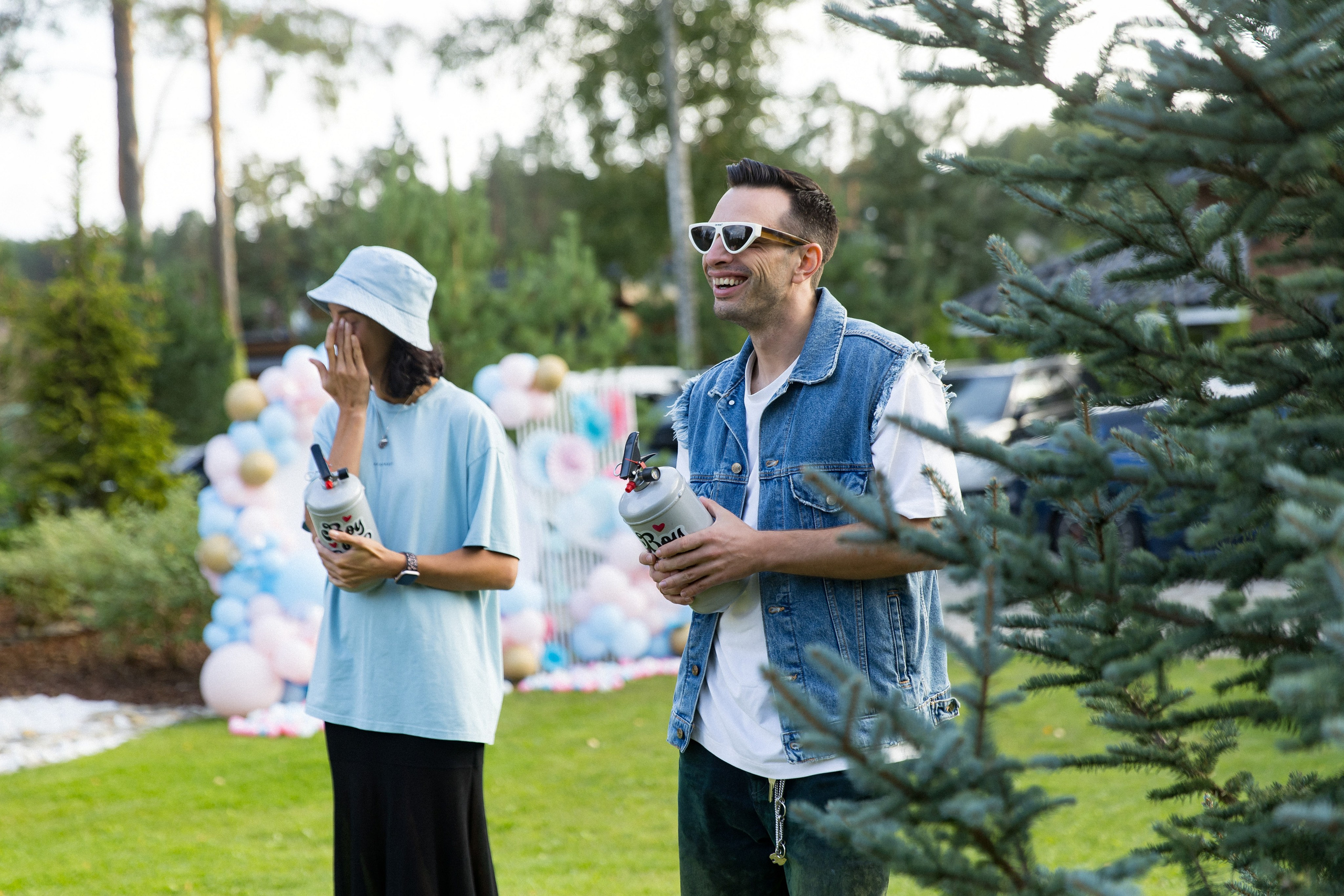 Гендер пати. Снимаю съемки