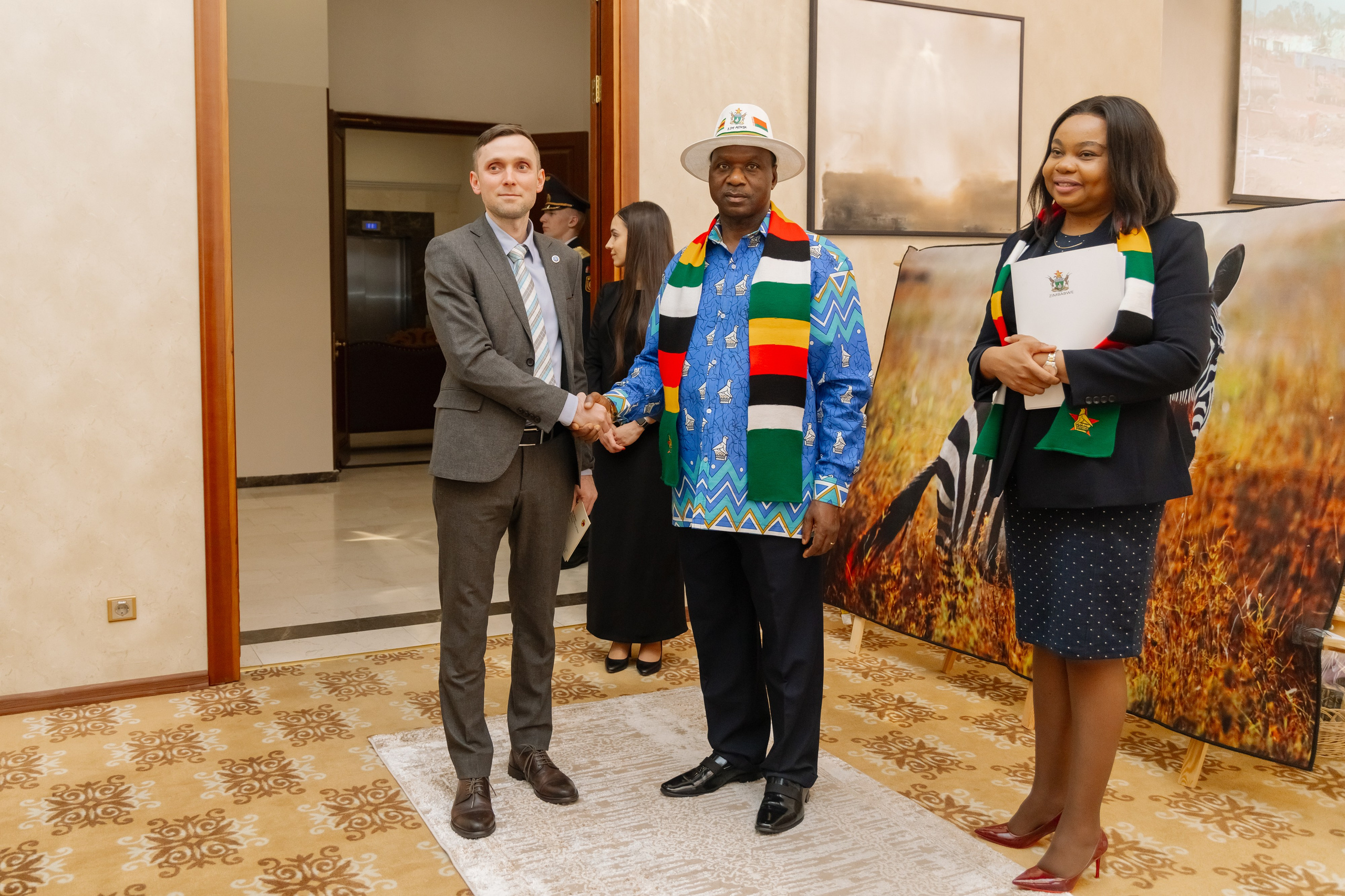 Фотосъемка делегации Посольства Зимбабве в Минске. Свадебный фотограф в Минске/Беларуси Сергей Спиридонов