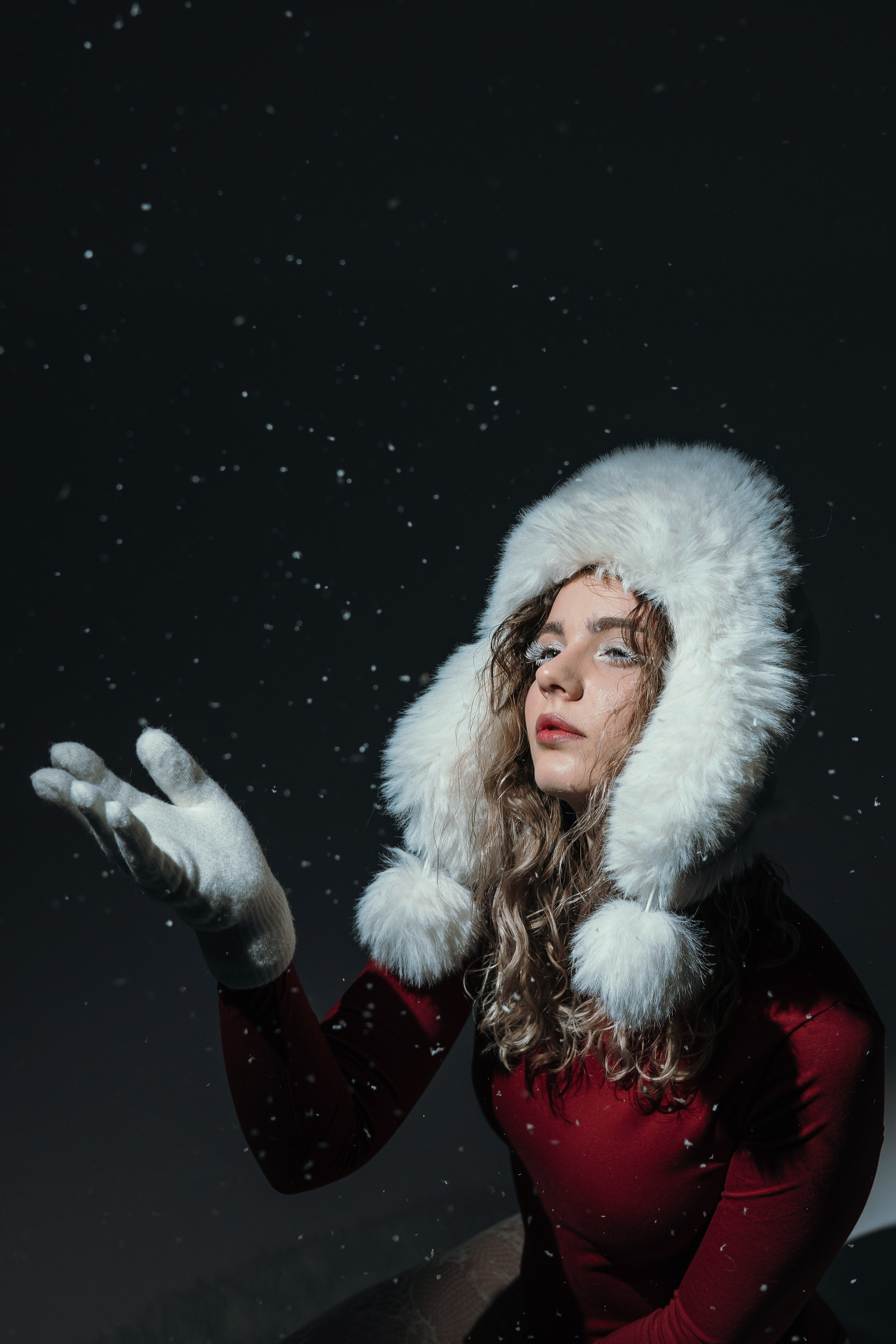 В студии. Асель Мурзина фотограф Казань