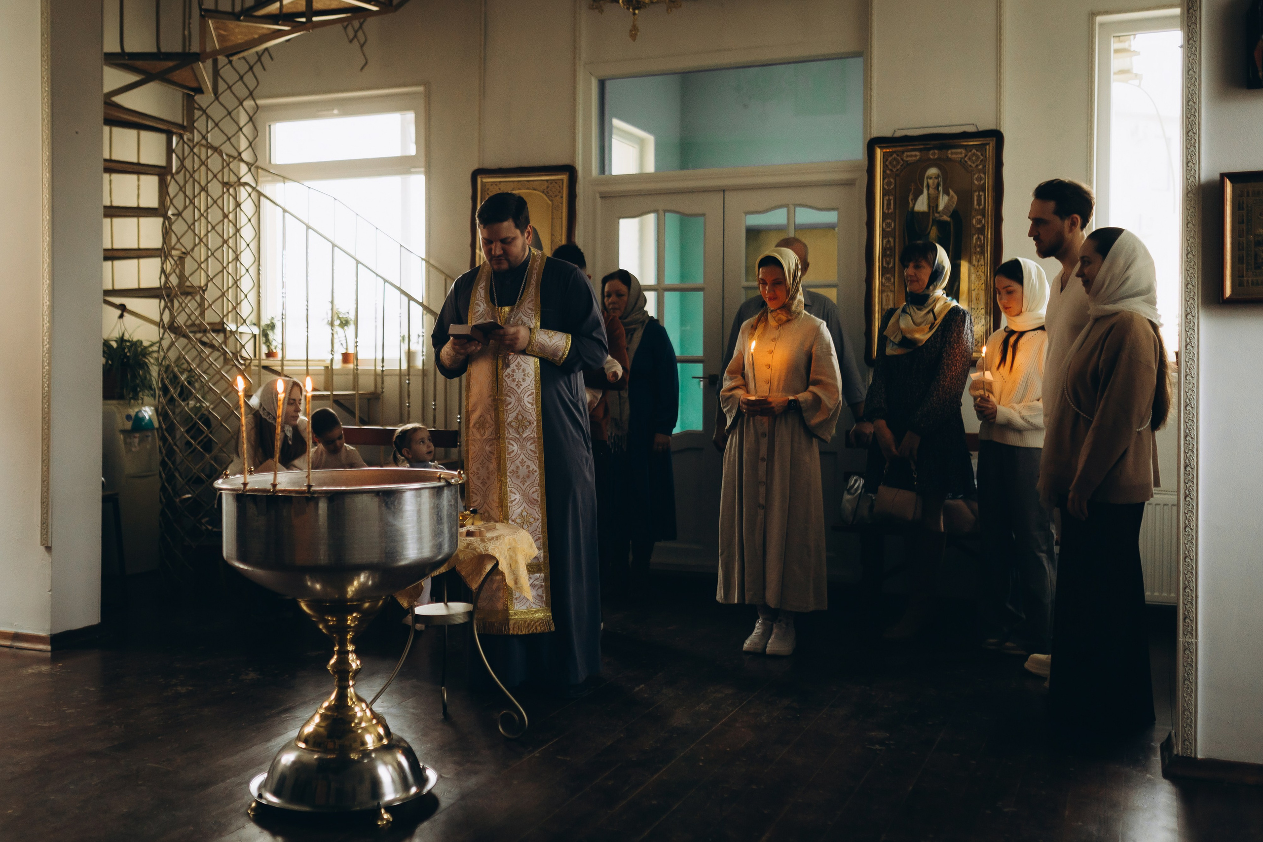 Таинство Крещения Дамира. Фотограф в Краснодаре Алла Потоцкая