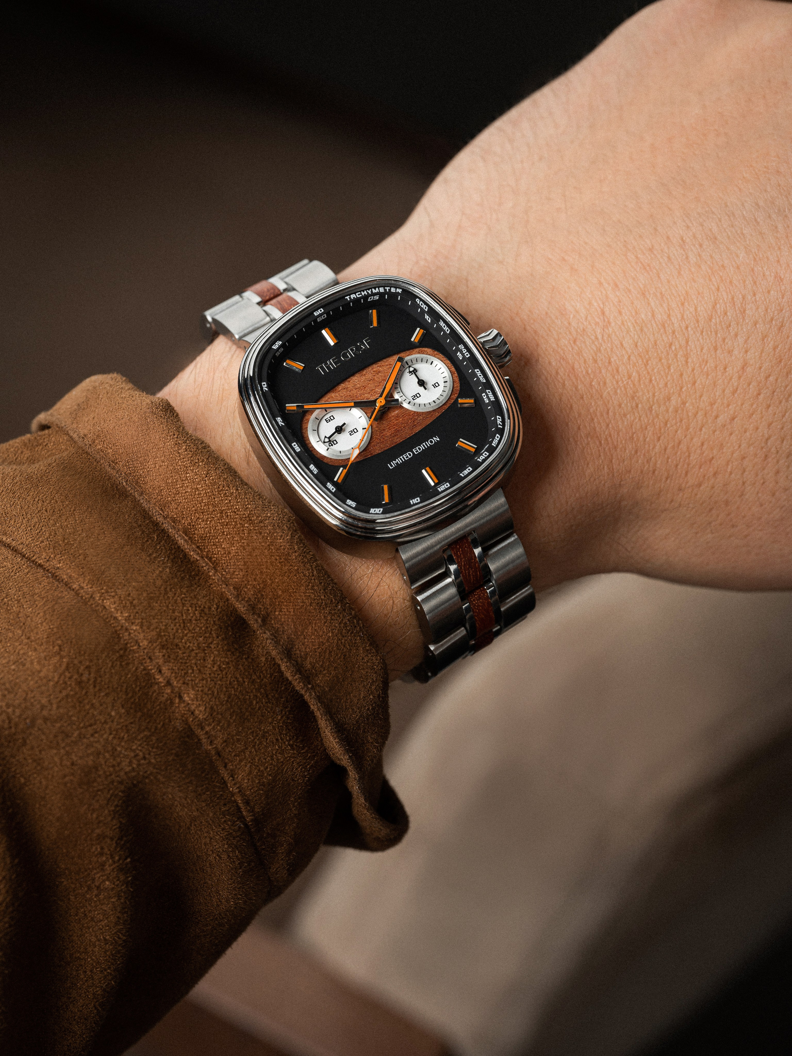 THE GRAF рекламная съемка часов. Студия рекламной и предметной съемки товаров WELKO Studio